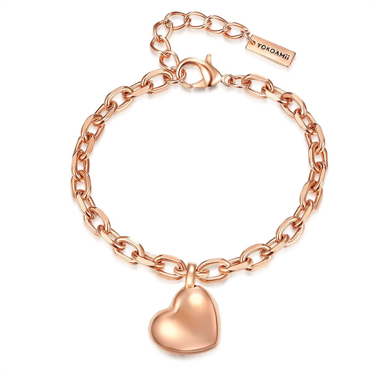 Yokoamii Gliederarmband Y61 (1-tlg), Armband roségold