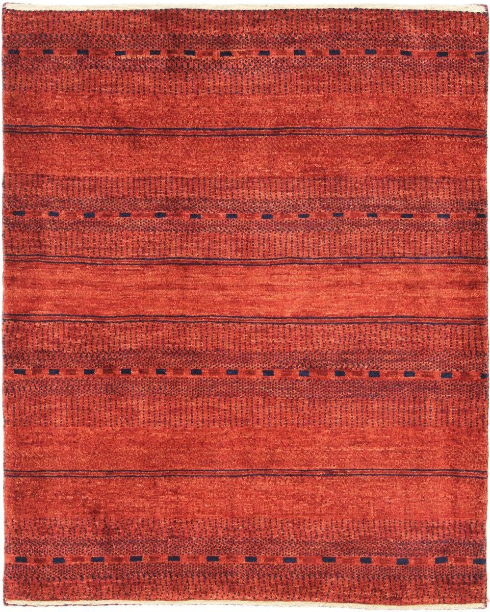 Orientteppich Ghashghai Suzanibaft 81x101 Handgeknüpfter Orientteppich, Nain Trading, rechteckig, Höhe: 12 mm