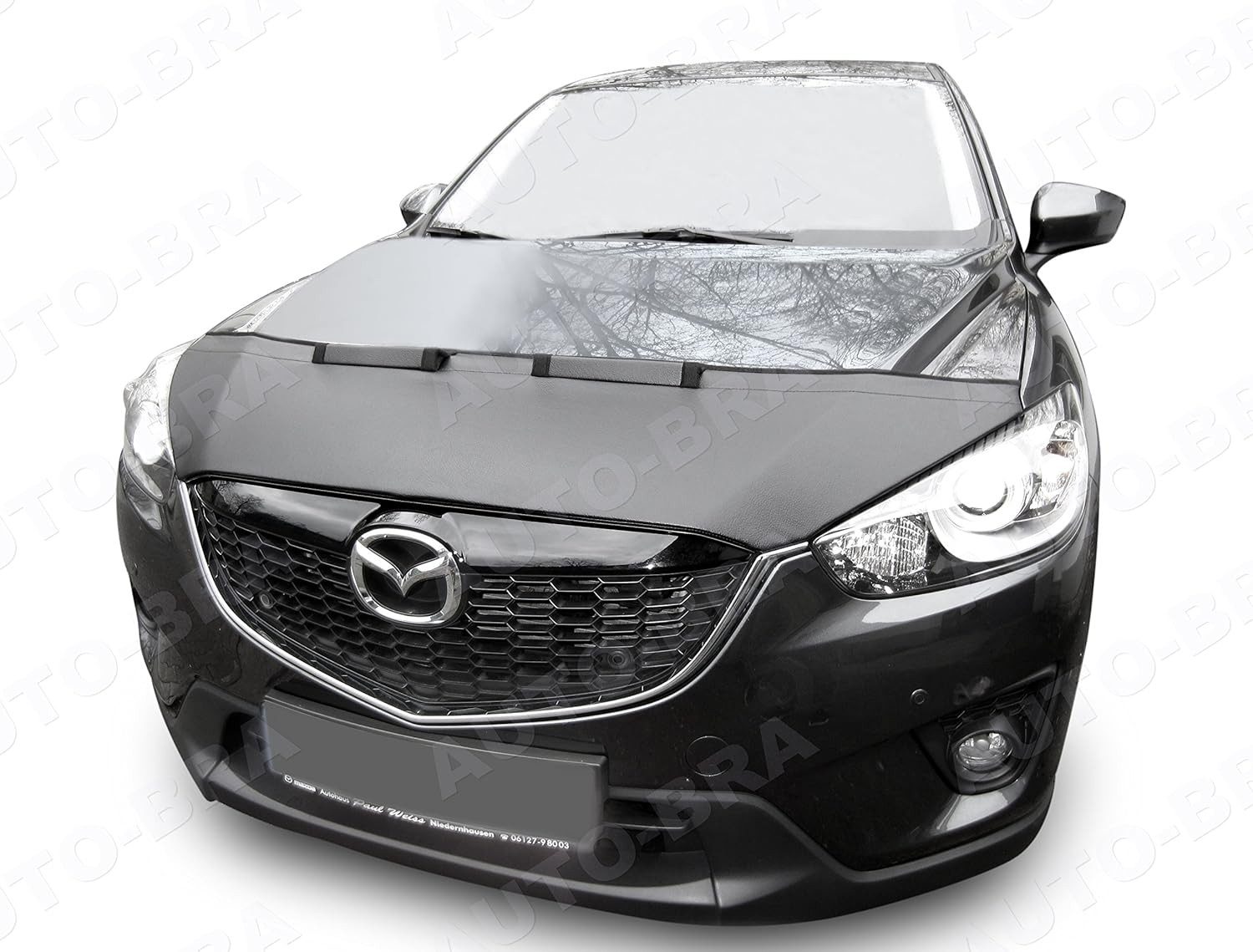 auto-bra Autoplane AB3-00060 Steinschlagschutz für CX-5 CX5 CX 5 2011-2017 Haubenbra