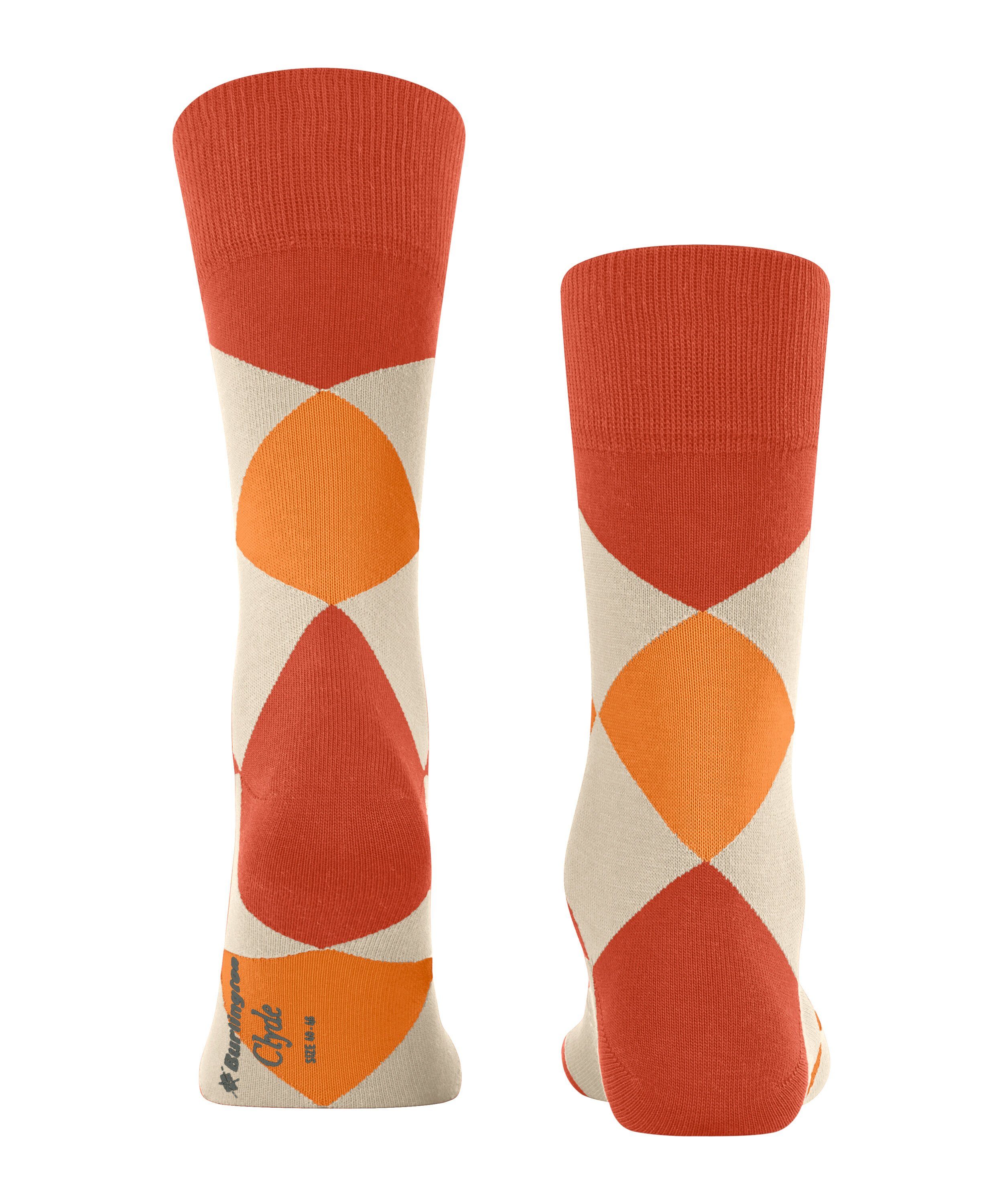 (1-Paar) Socken ziegel Burlington (8095) Clyde
