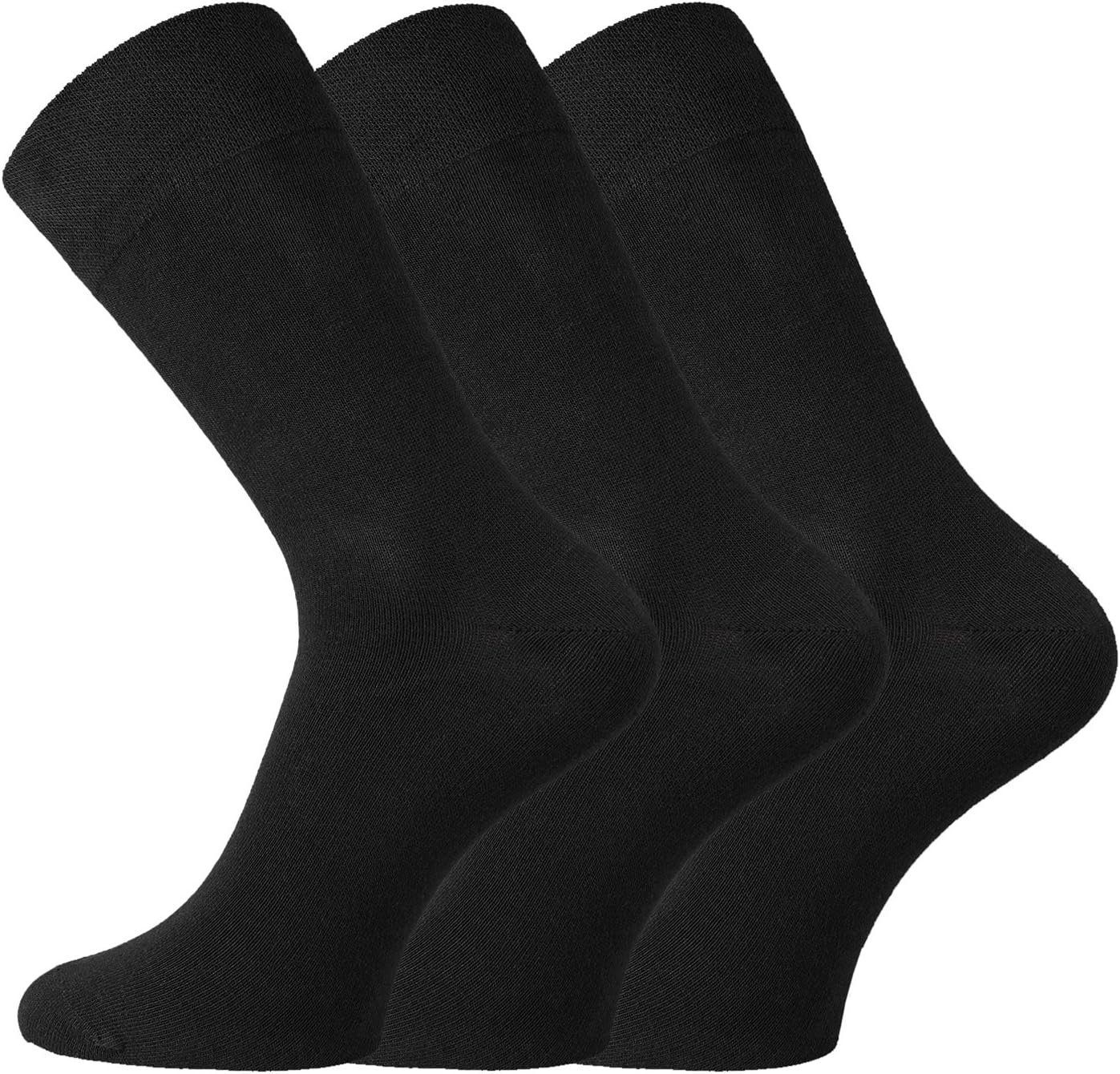 TippTexx 24 Socken Bio-Baumwolle Wellness-Socken Schwarz mit Anti-Loch-Garantie 6 aus Paar