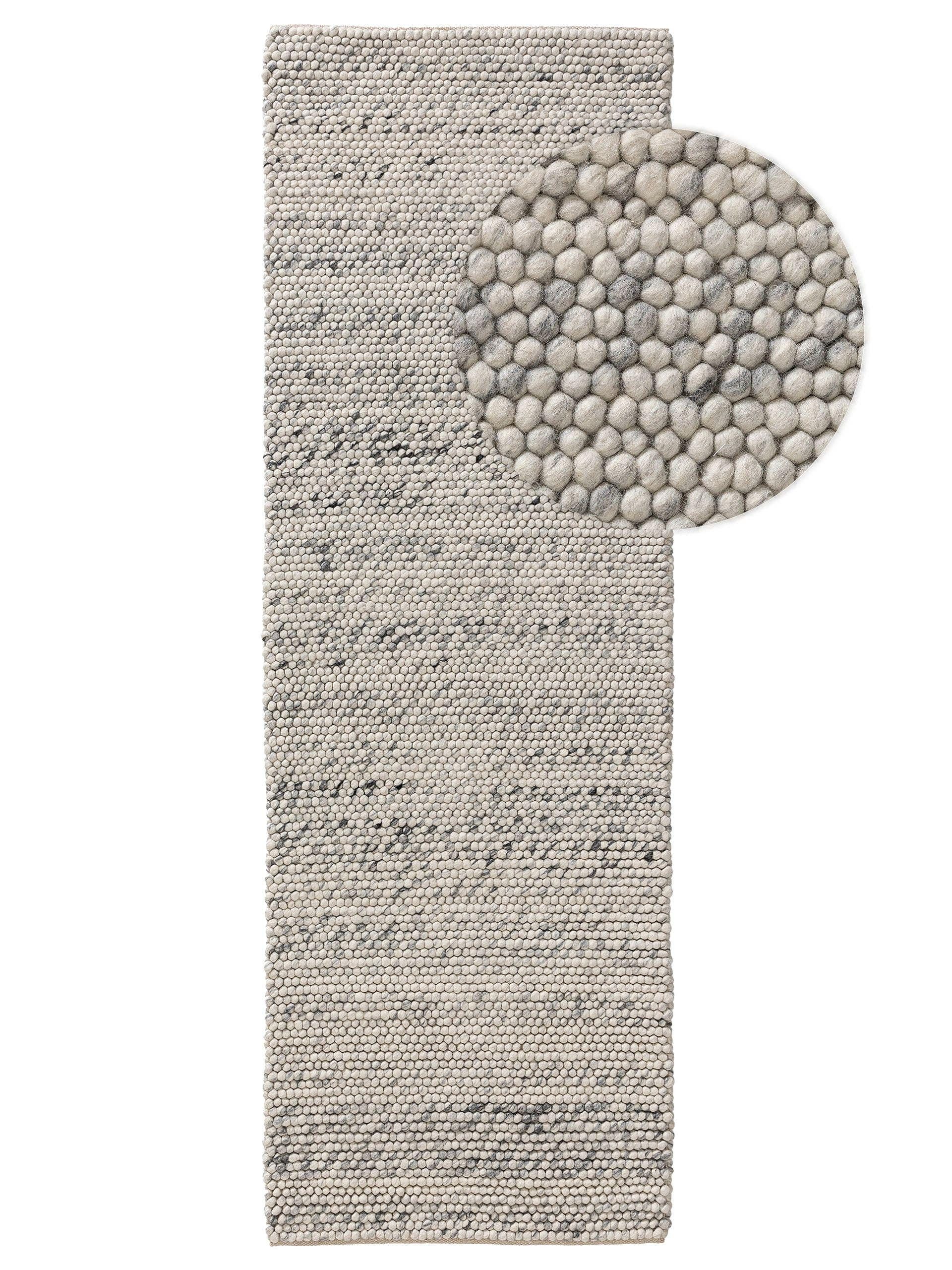 benuta Wollteppich Beads, rechteckig, Höhe: 11 mm, Kunstfaser, Berber, Ethn günstig online kaufen