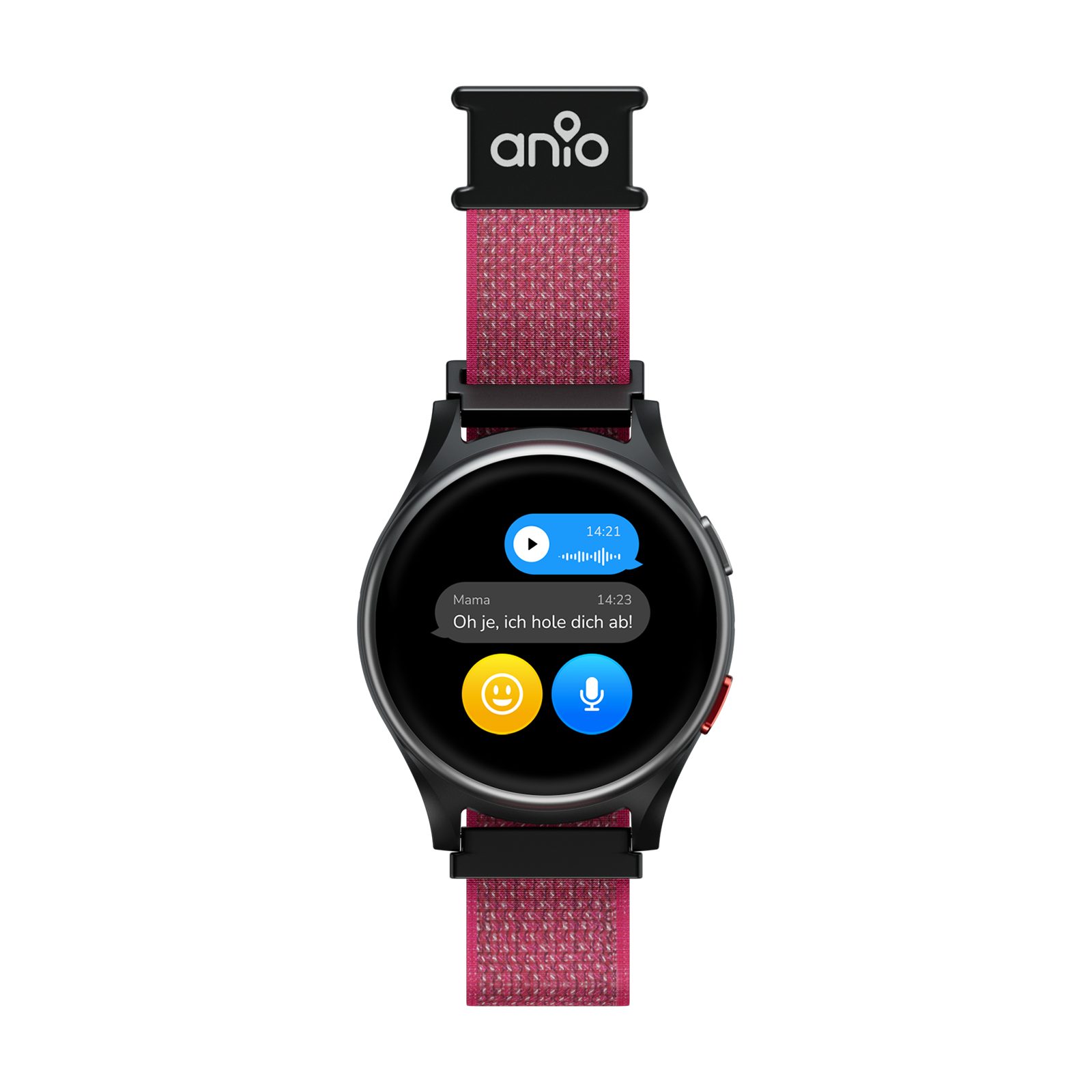 ANIO 6 Kinderuhr mit GPS & Anruffunktion Ortung SOS Knopf Smartwatch, 4G