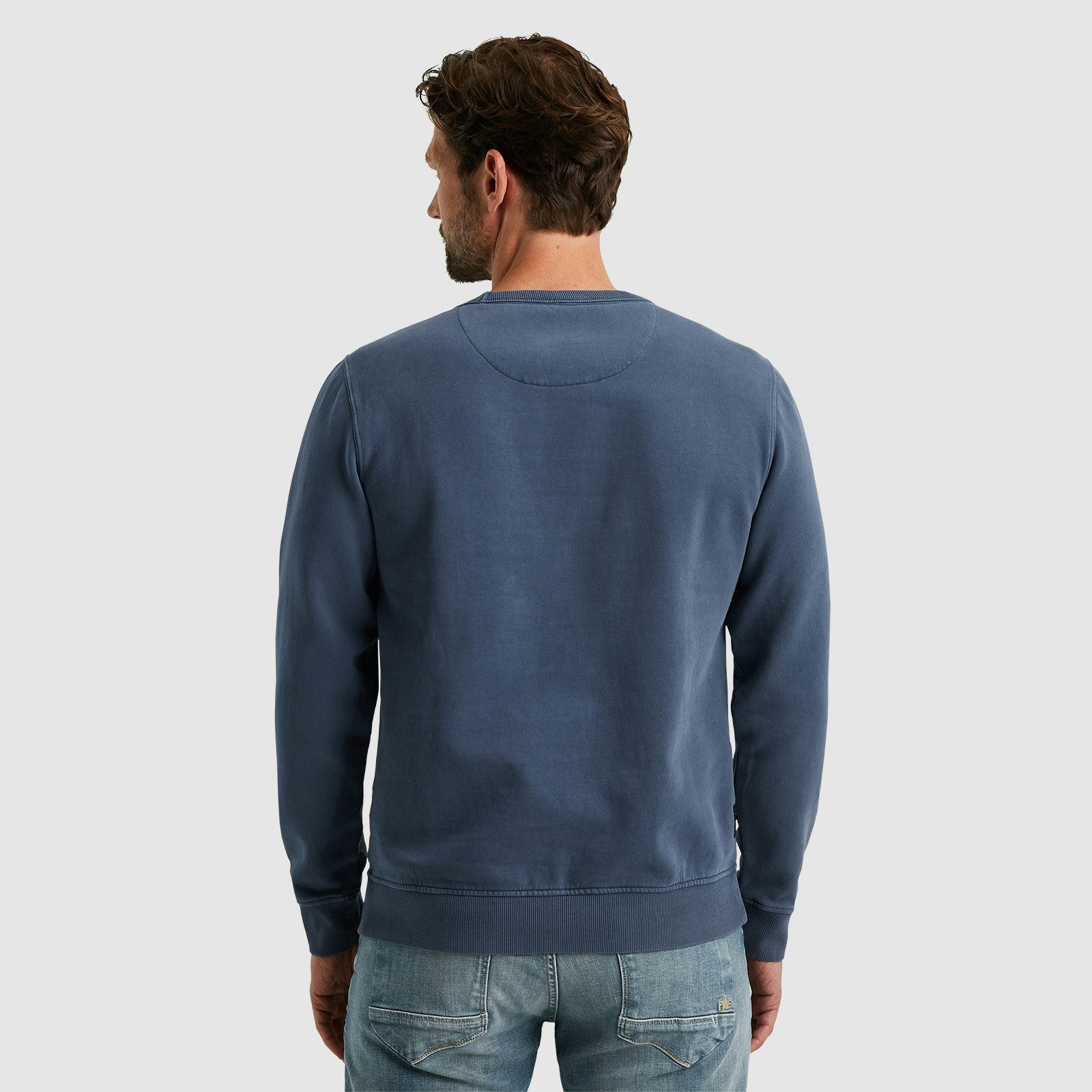 PME LEGEND Sweatshirt Crewneck gd terry mit Schriftzug