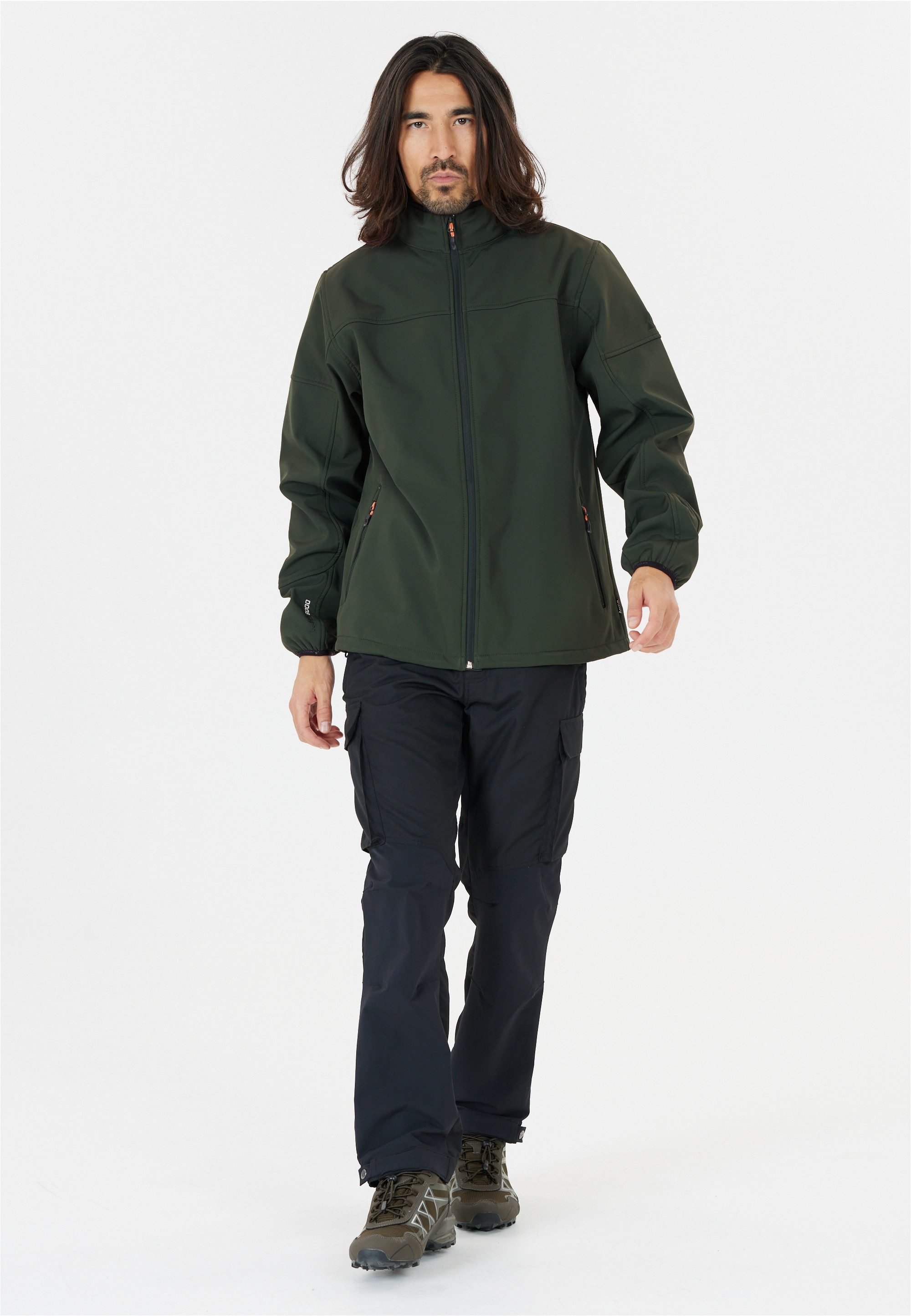 dunkelgrün WHISTLER Softshelljacke Funktion Dublin wasserdichter mit