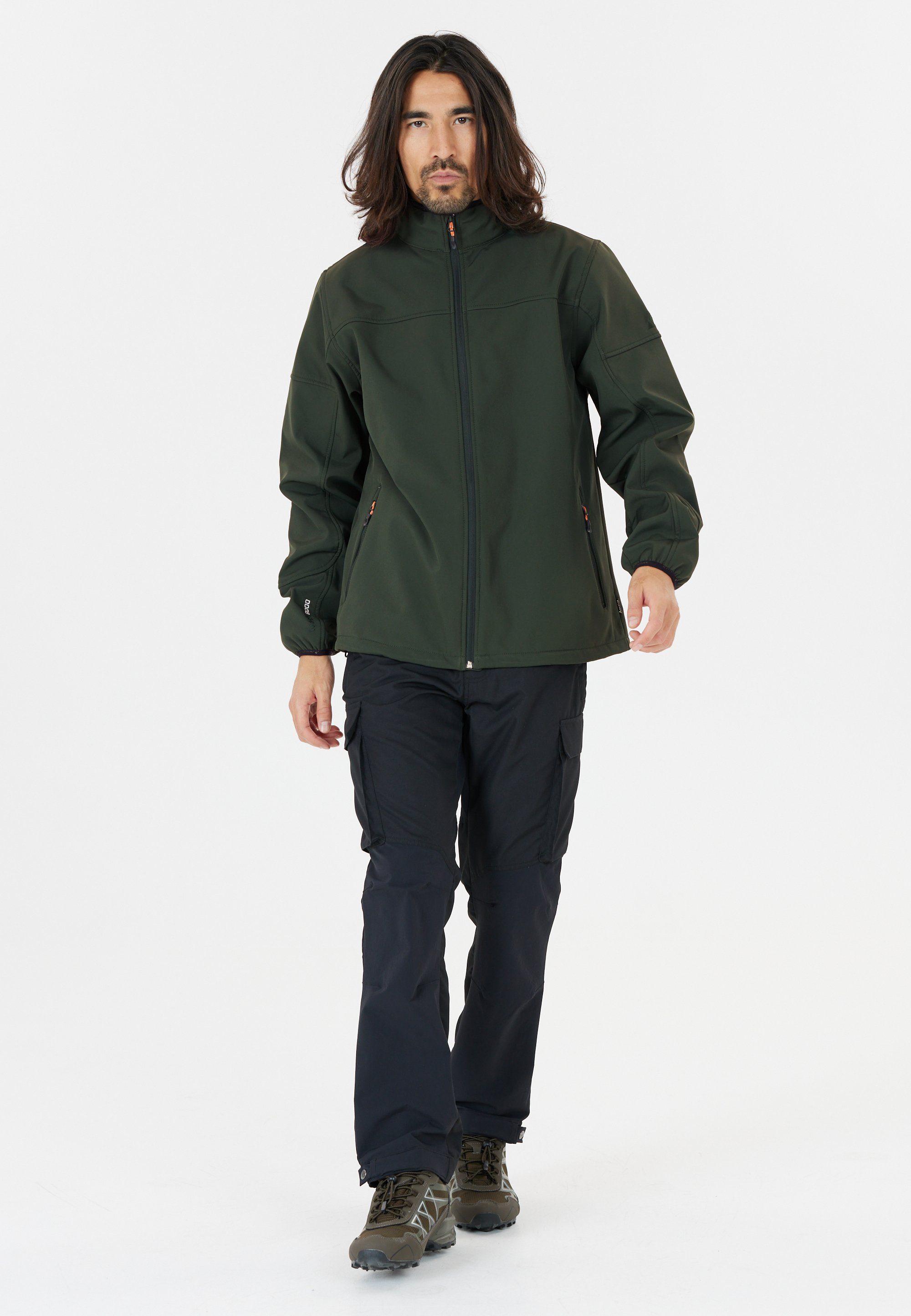 WHISTLER Softshelljacke Dublin mit wasserdichter Funktion, Wasser -und  winddichte Membrane mit Polyester-Elasthan-Mix