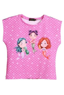 coolismo T-Shirt Print-Shirt für Mädchen Motiv Meerjungfrau Baumwolle, europäische Produktion