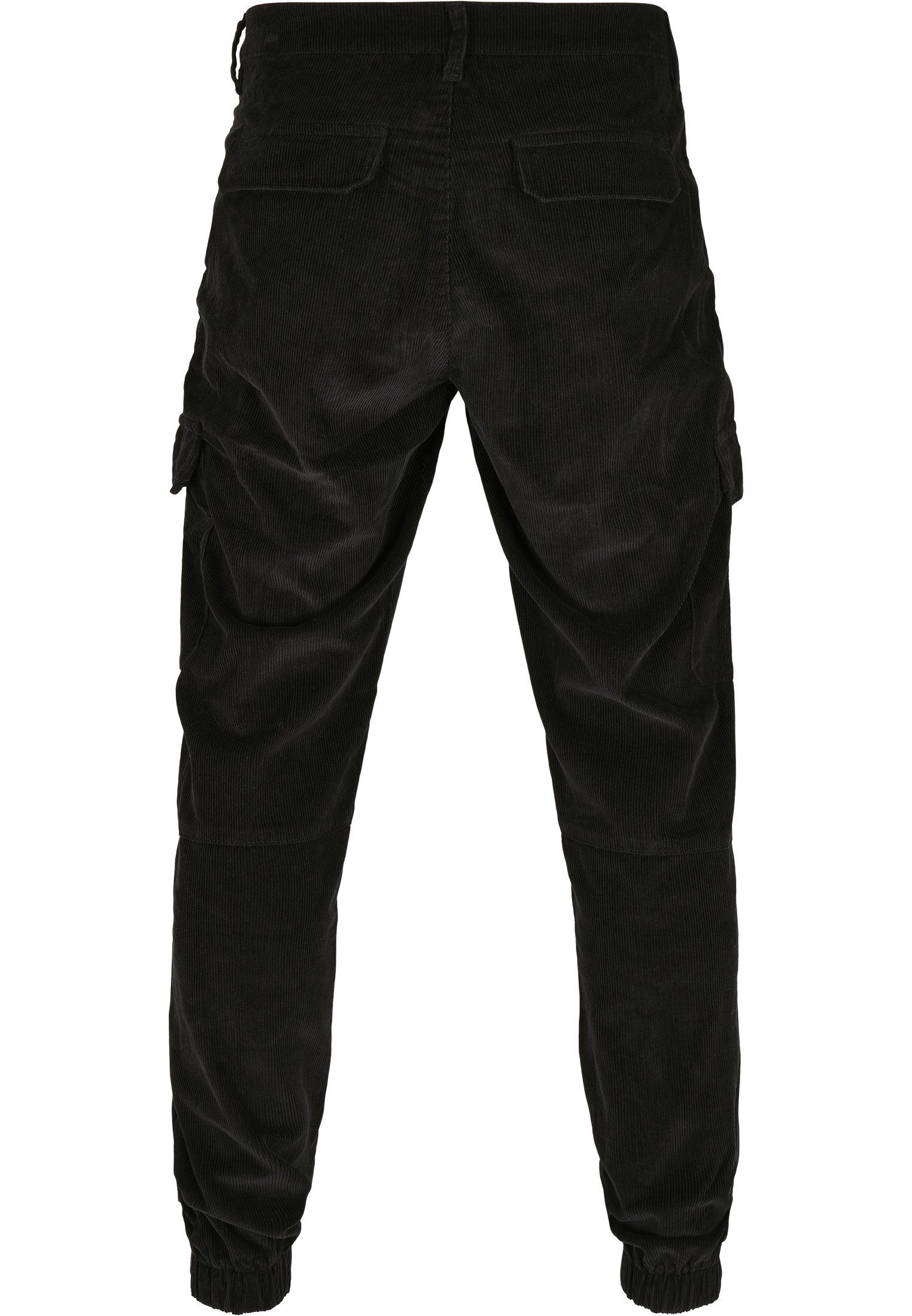 URBAN CLASSICS Stoffhose Männer black (1-tlg) Cargo Pants Corduroy Jogging