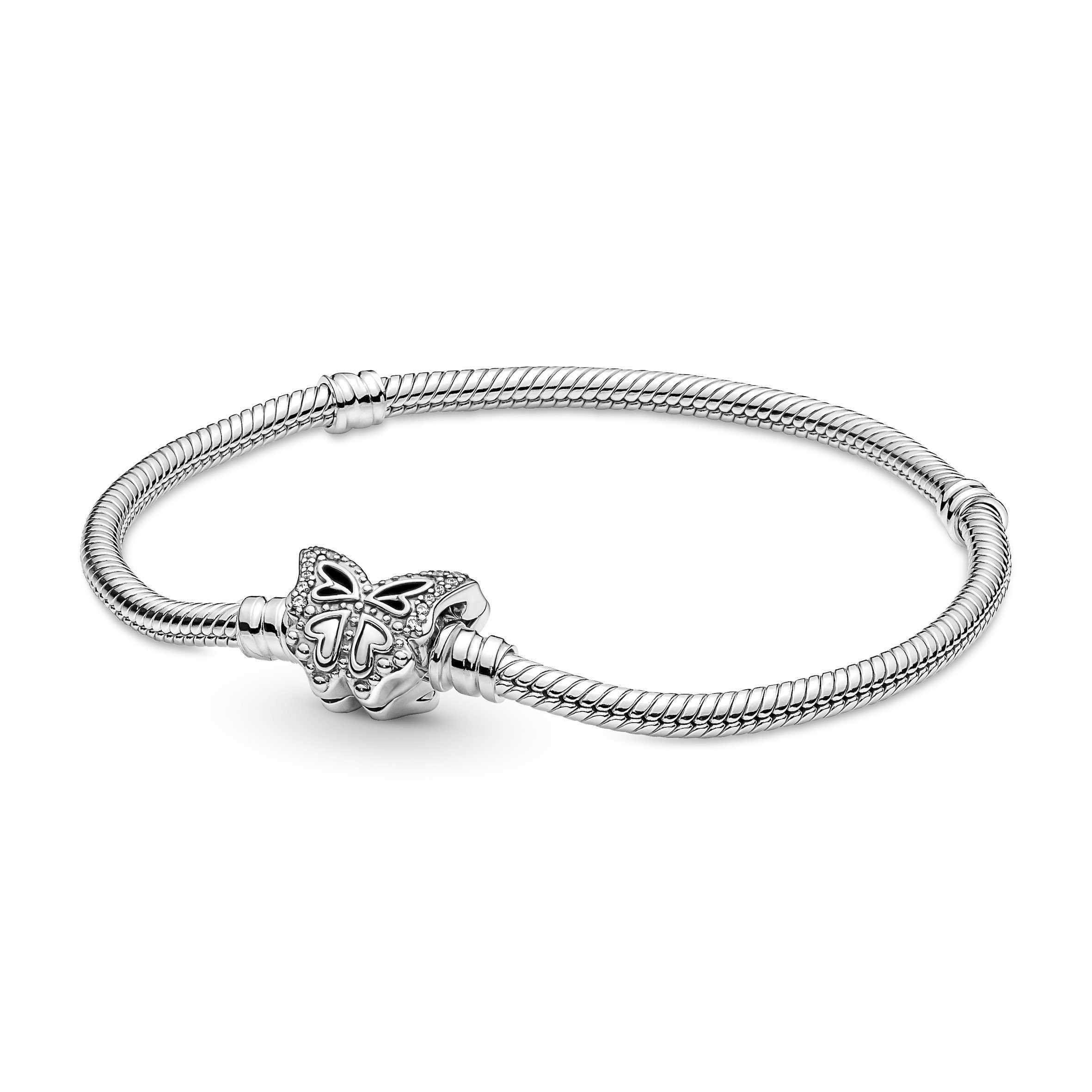 Pandora Wickelarmband Set Pandora Armband Damen 590782C01-21 Silber Schmetterling