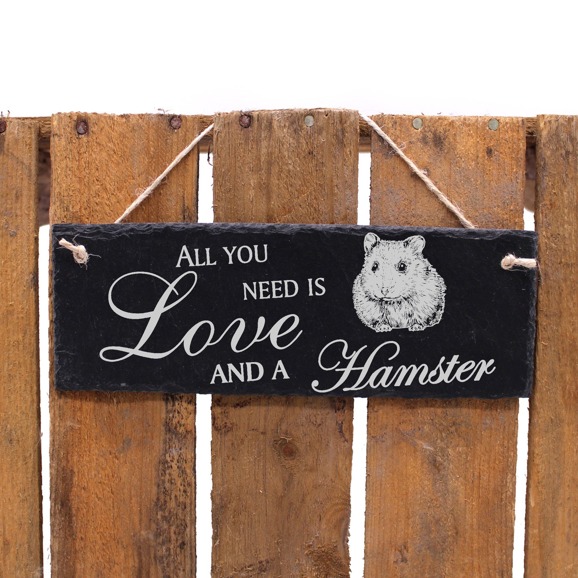 is you need 22x8cm and All a Hängedekoration Love Hamster Hamster Dekolando