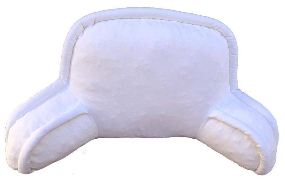 Kühnemuth Sitzkissen Bettsitzkissen mit Armlehne, Lesekissen für Bett und Sofa Sitzkissen