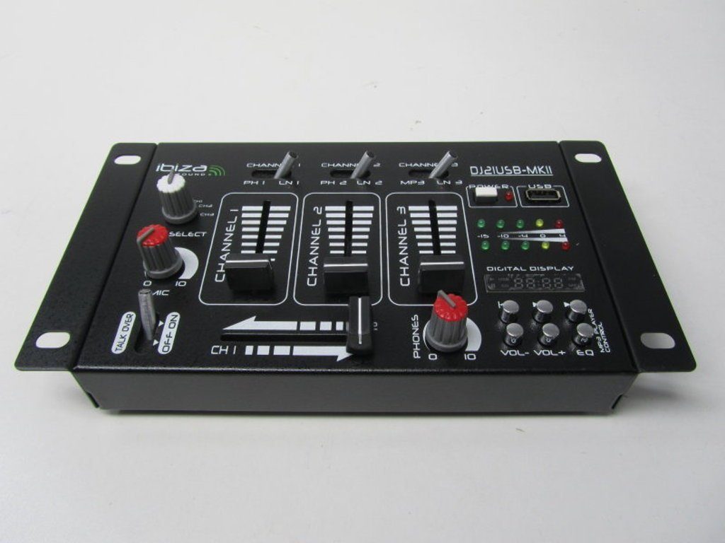 DSX DJ Set (980 W) Licht Anlage LED Nebel Subwoofer Boxen Verstärker Mixer Party-Lautsprecher