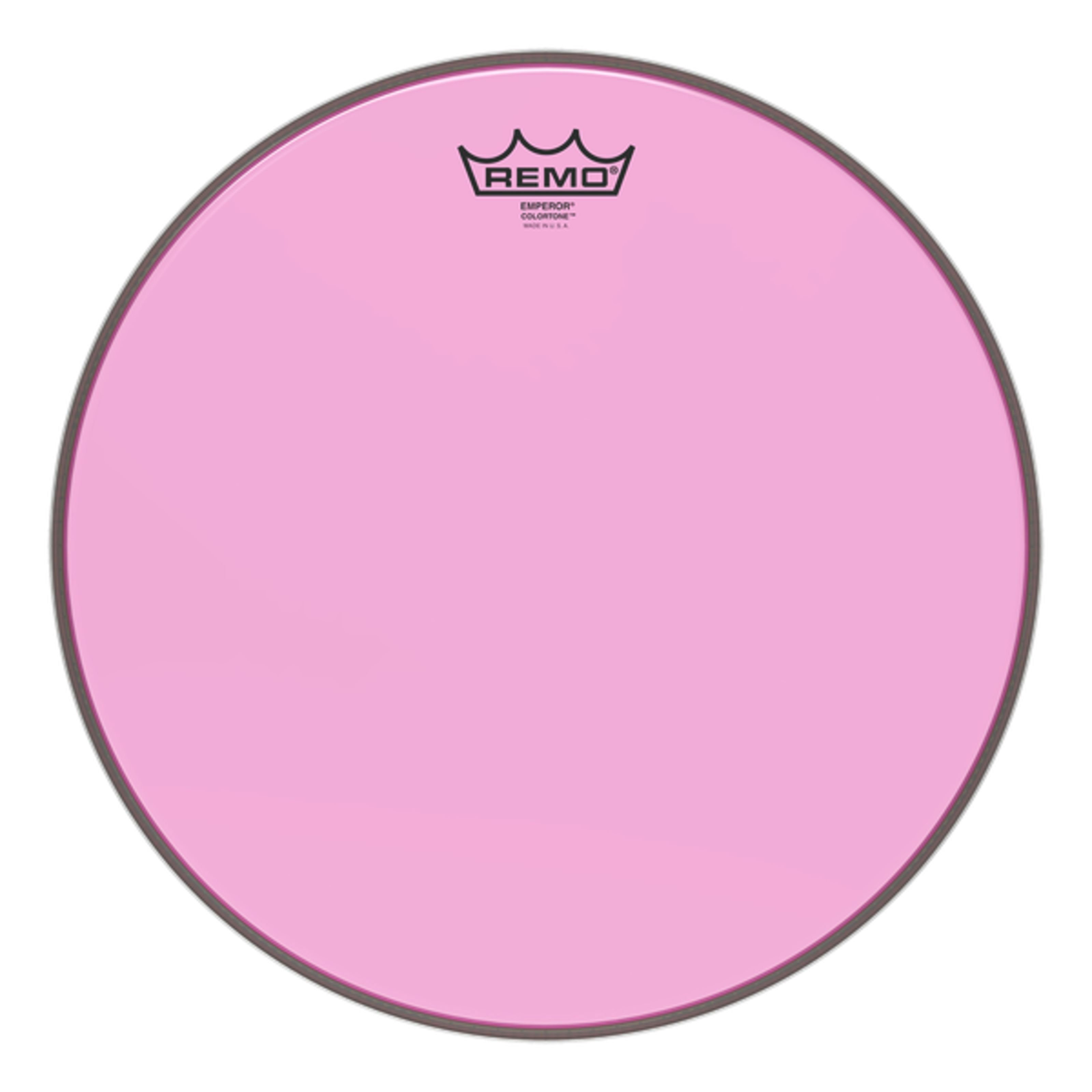 Remo TomTom,Emperor Colortone Clear 14" Pink, Felle, Tom Felle, Emperor Colortone Clear 14" Pink - Tom Fell
