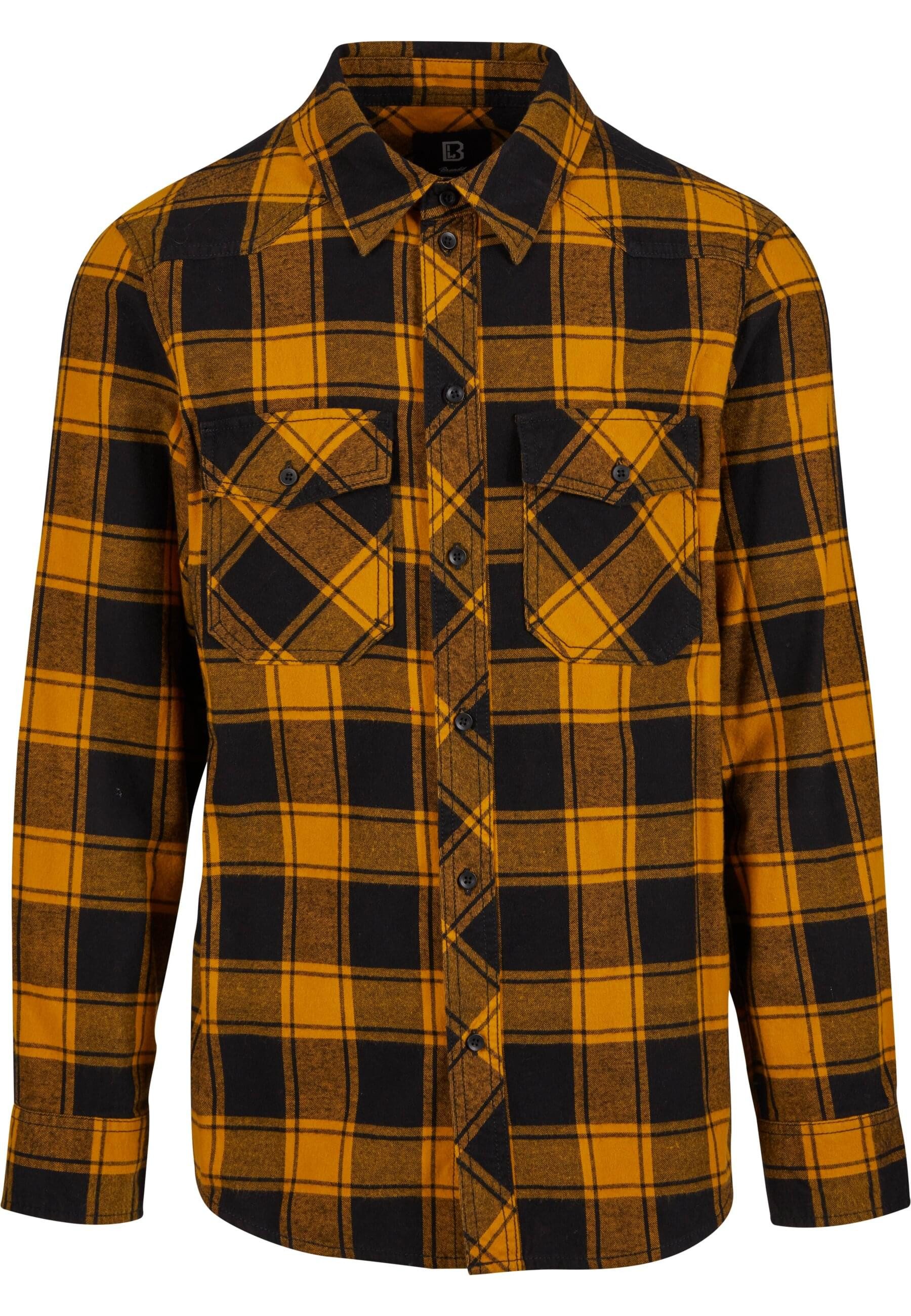 Langarmhemd Brandit Herren Checked Shirt
