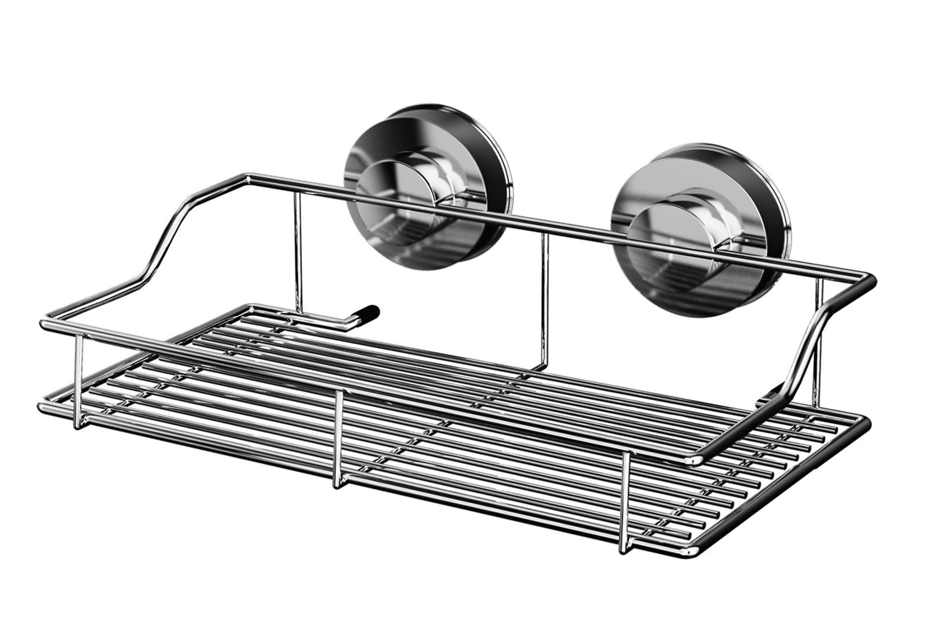 Duschablage VacuumCap Isa chromfarben