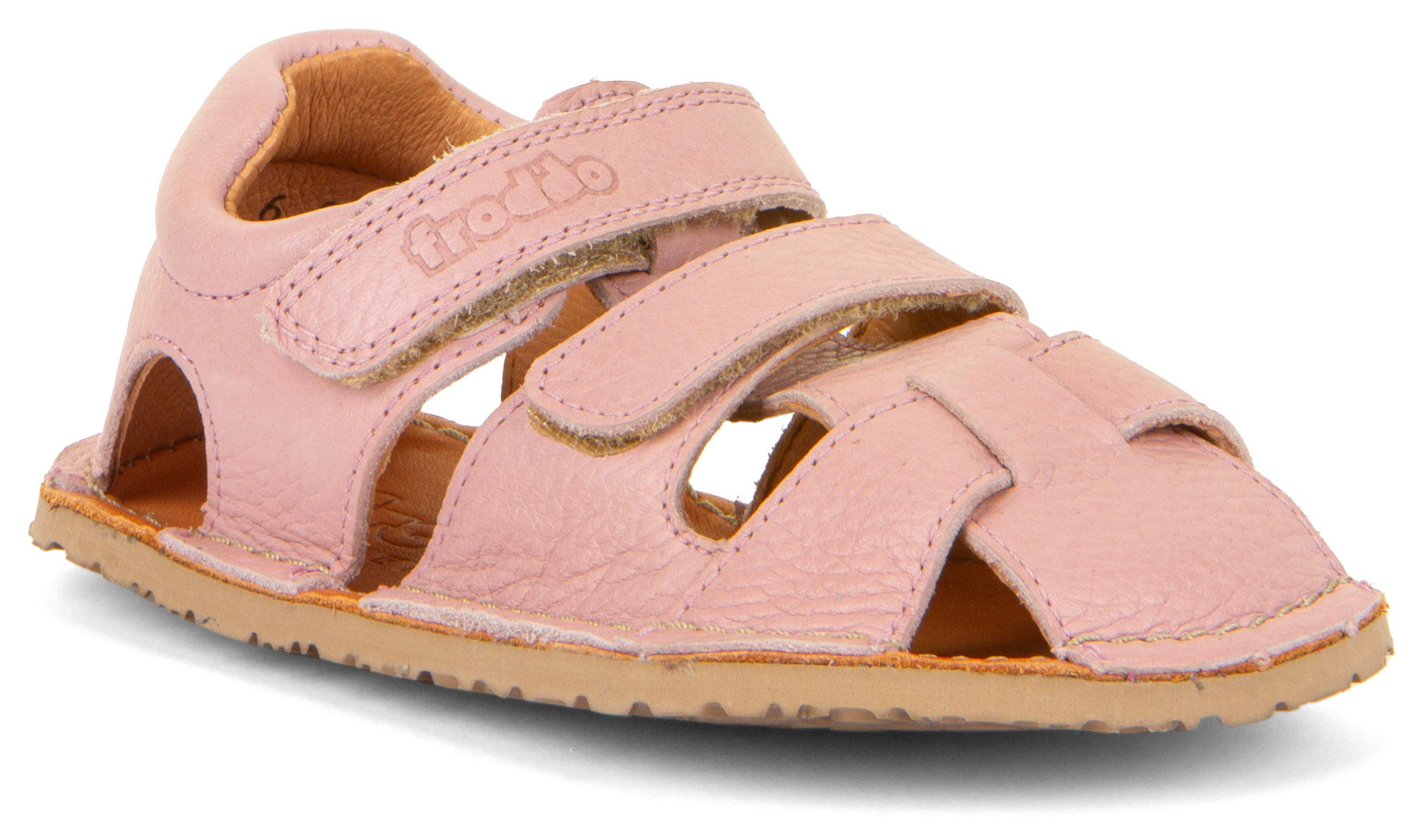 froddo® Sandale Flexy Avi Barfußschuh, Sommerschuh, Poolslides, Klettschuh, mit zwei Klettverschlüsse