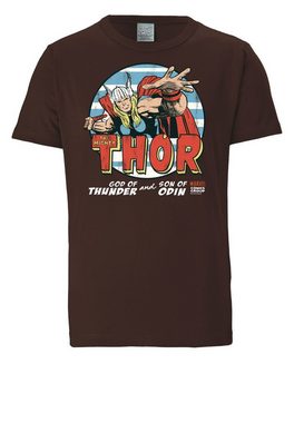 LOGOSHIRT T-Shirt Marvel - Mighty Thor mit coolem Print