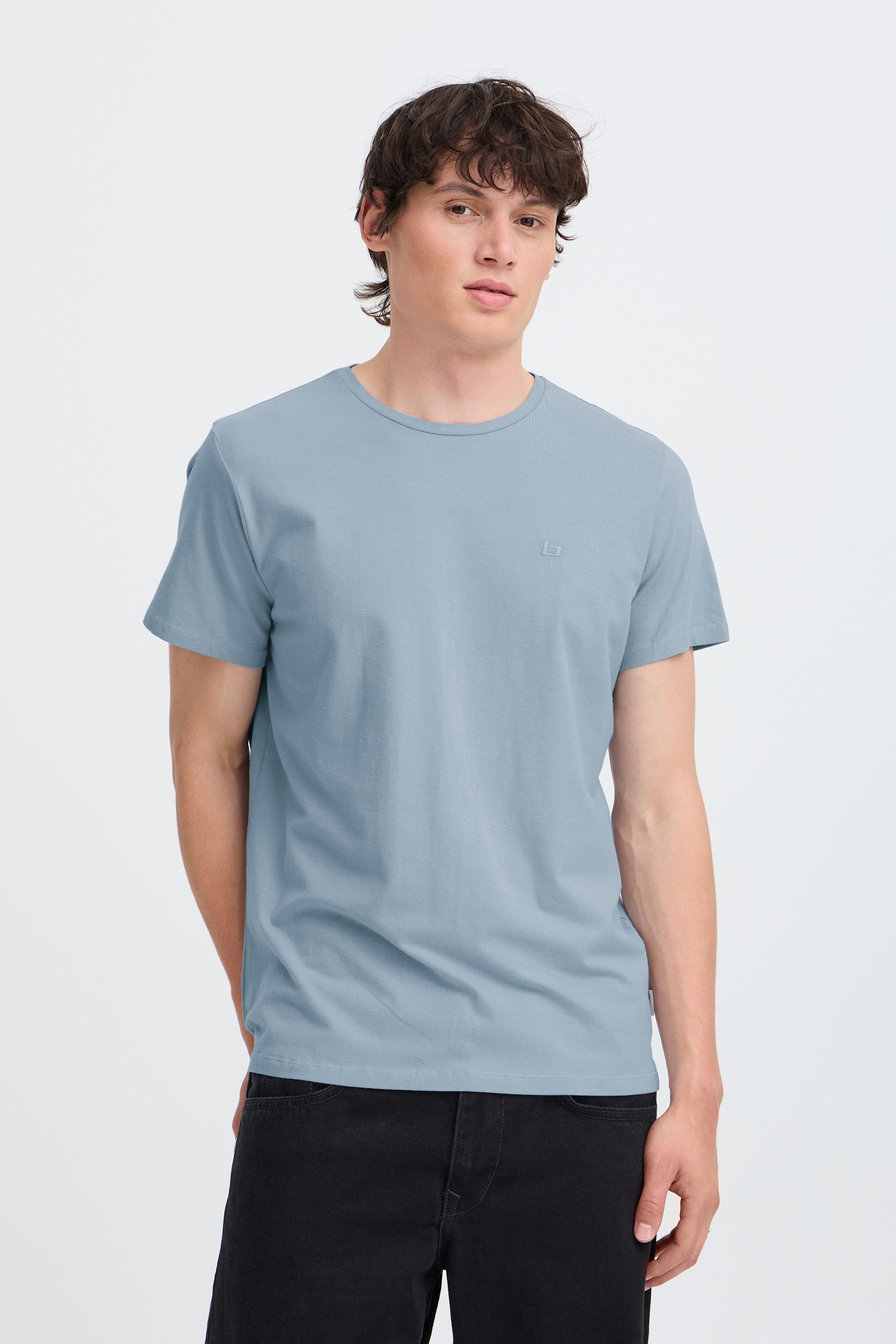 Blend T-Shirt BHDinton Klassisches T-Shirt mit Rundhalsausschnitt
