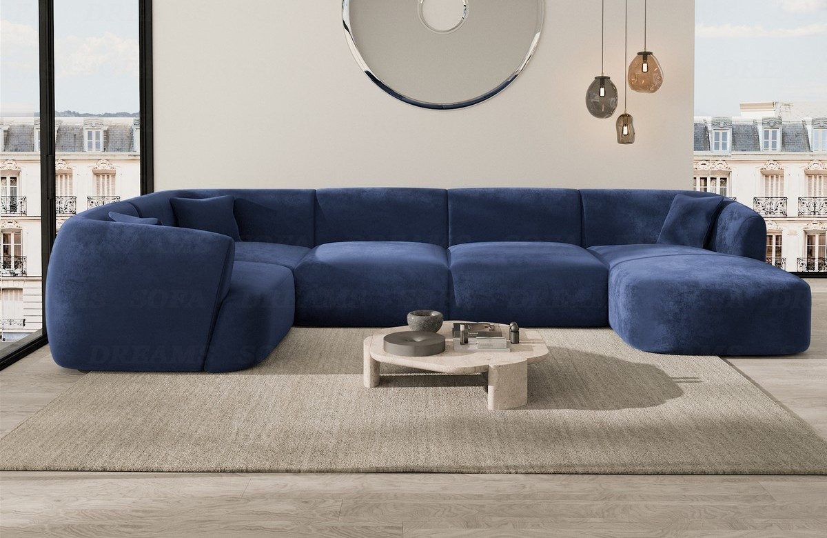 Sofa Dreams Wohnlandschaft Polster Sofa Stoff günstig online kaufen