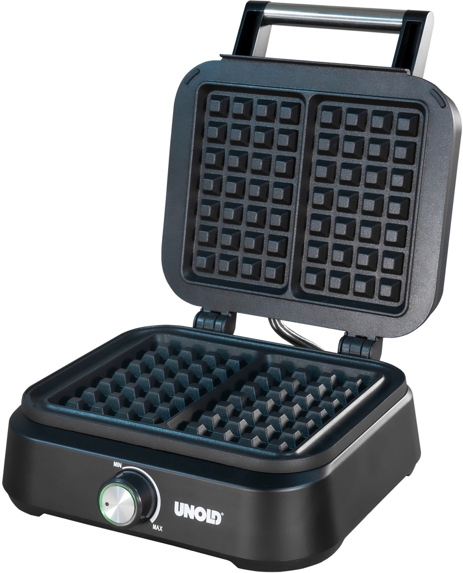 Unold Waffeleisen 48275, 1500 W, Belgisches Waffeleisen Brüssel, Einfache  Reinigung