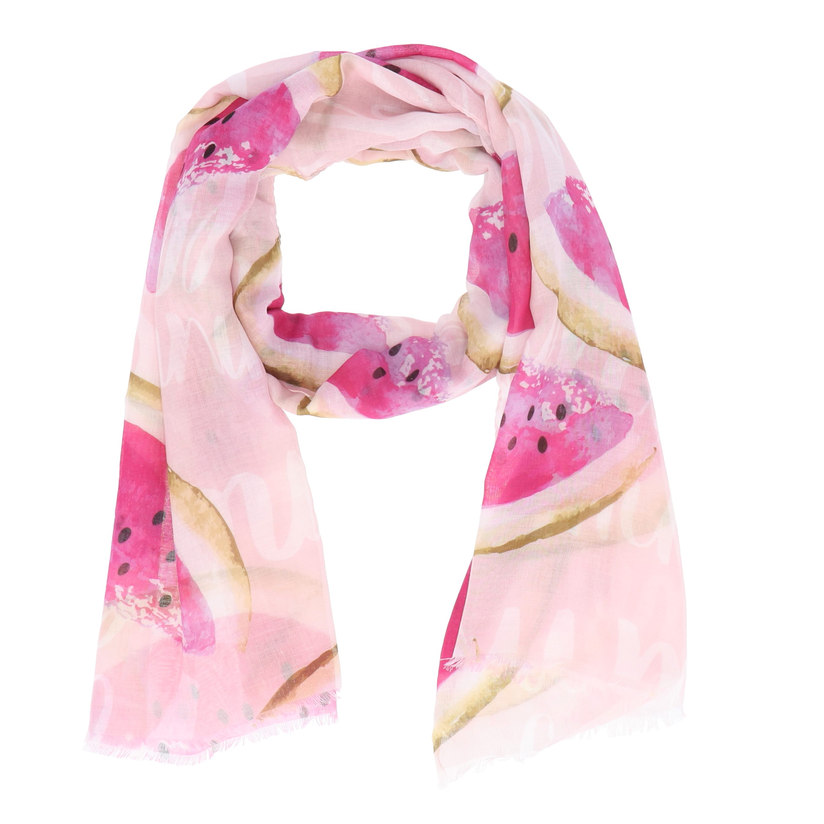 Modeschal Schal Melone