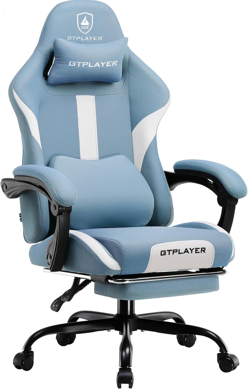 GTPLAYER Gaming-Stuhl Stoff, Racing Gamer Stuhl, günstig online kaufen