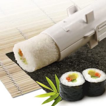 Juoungle Sushi-Roller Sushi Maker Tragbares Sushi Maker Set Sushi Roller DIY Sushi Maschine