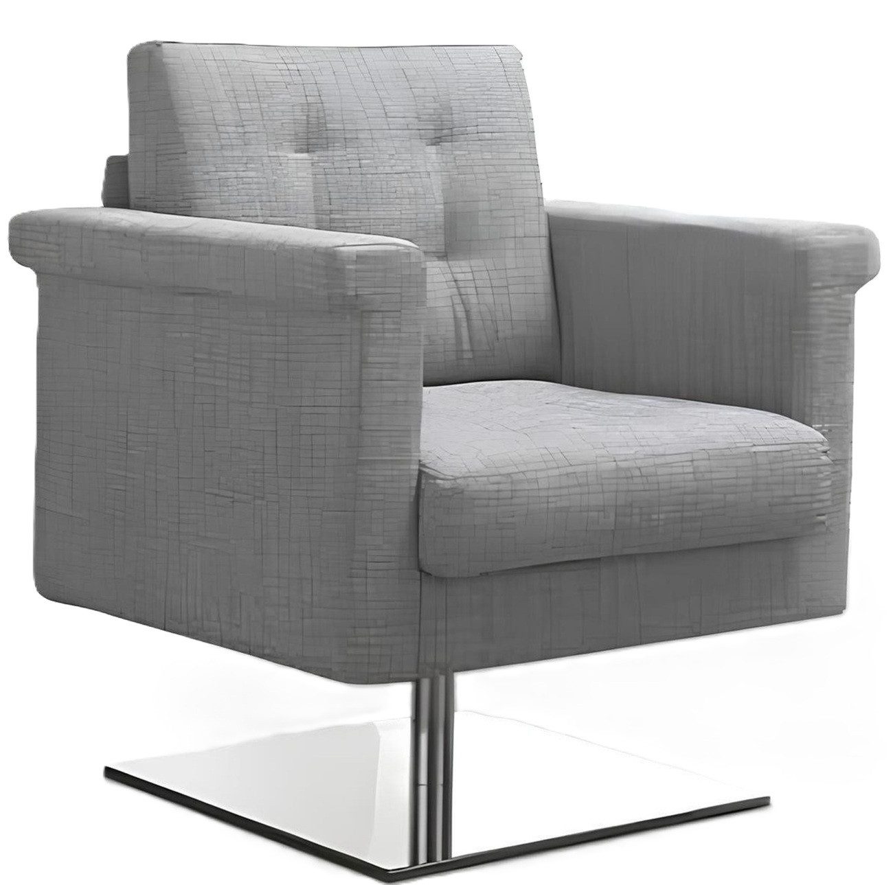 Xlmoebel Chesterfield-Sessel Stilvoller Drehsessel in hochwertigem Stoff mit elegantem Design (1-St., Sessel), Hergestellt in Europa