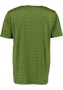 Tom Collins T-Shirt Creyon Kurzarm T-Shirt mit Allover-Druck "Hirsch"