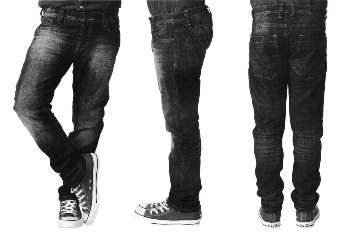 stretch comfort COLORADO boys pant DENIM Colorado 5-Pocket-Jeans stone Jeans dark