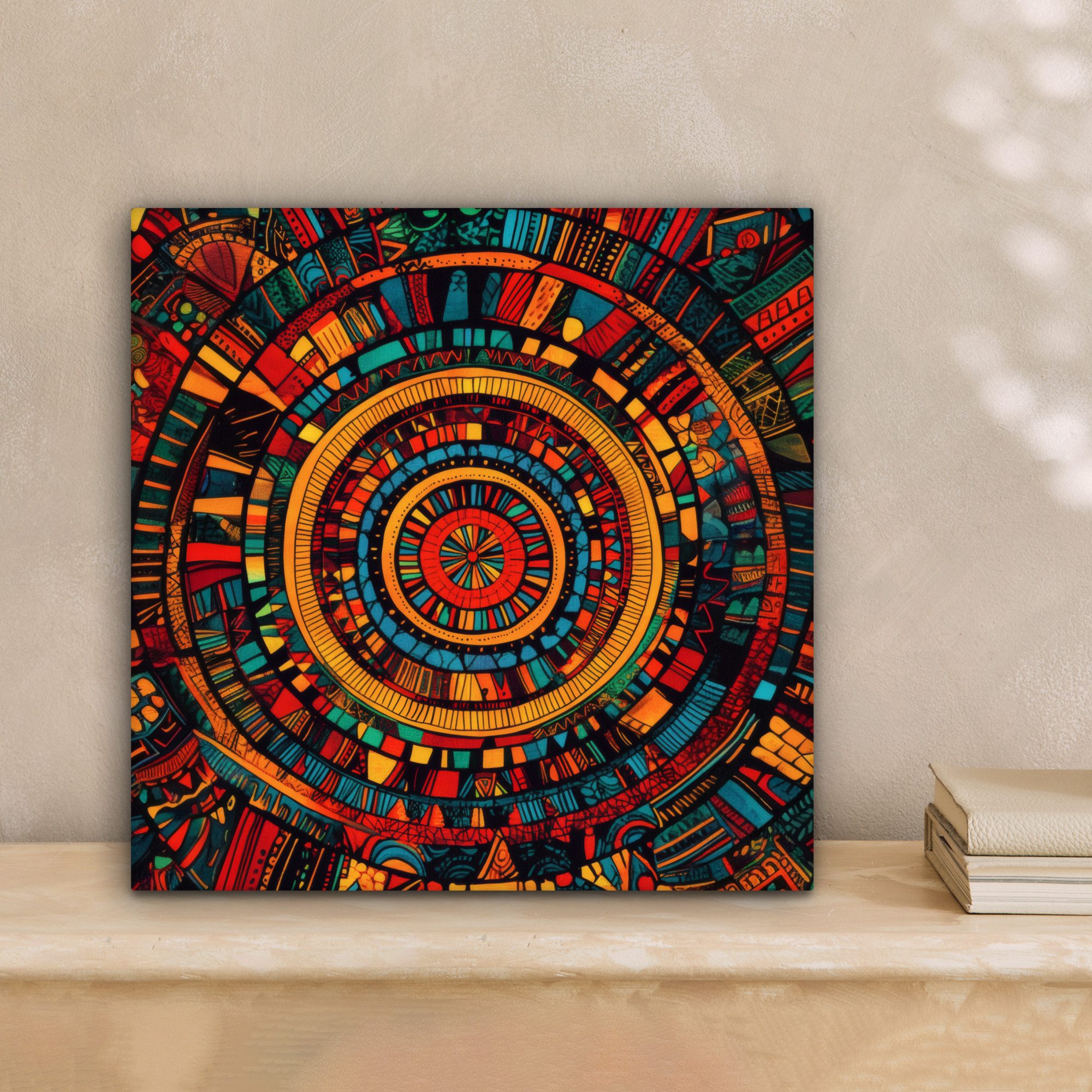 OneMillionCanvasses® Leinwandbild Mandala - Kreise - Muster, Fotodruck (1 S günstig online kaufen