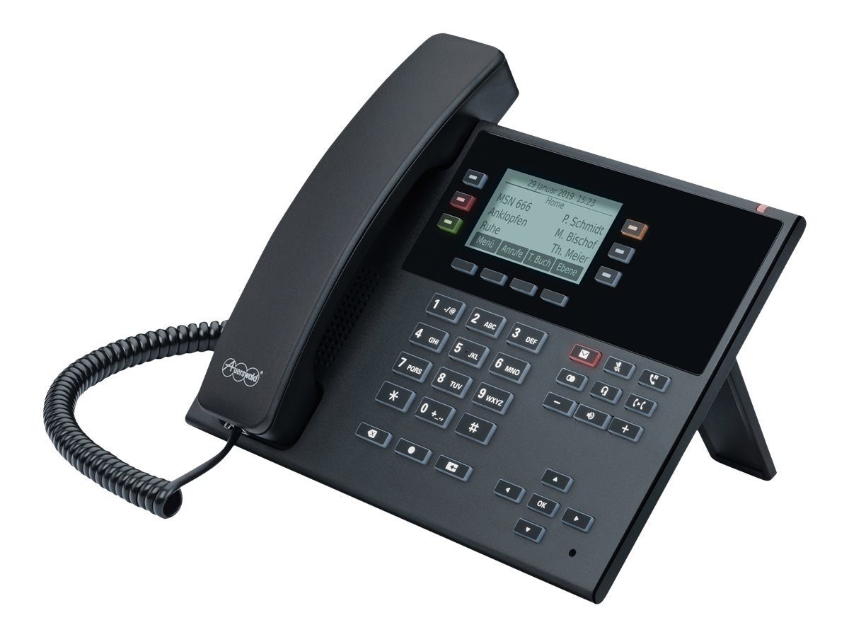 Auerswald AUERSWALD Telefon COMfortel D-110 schwarz Festnetztelefon