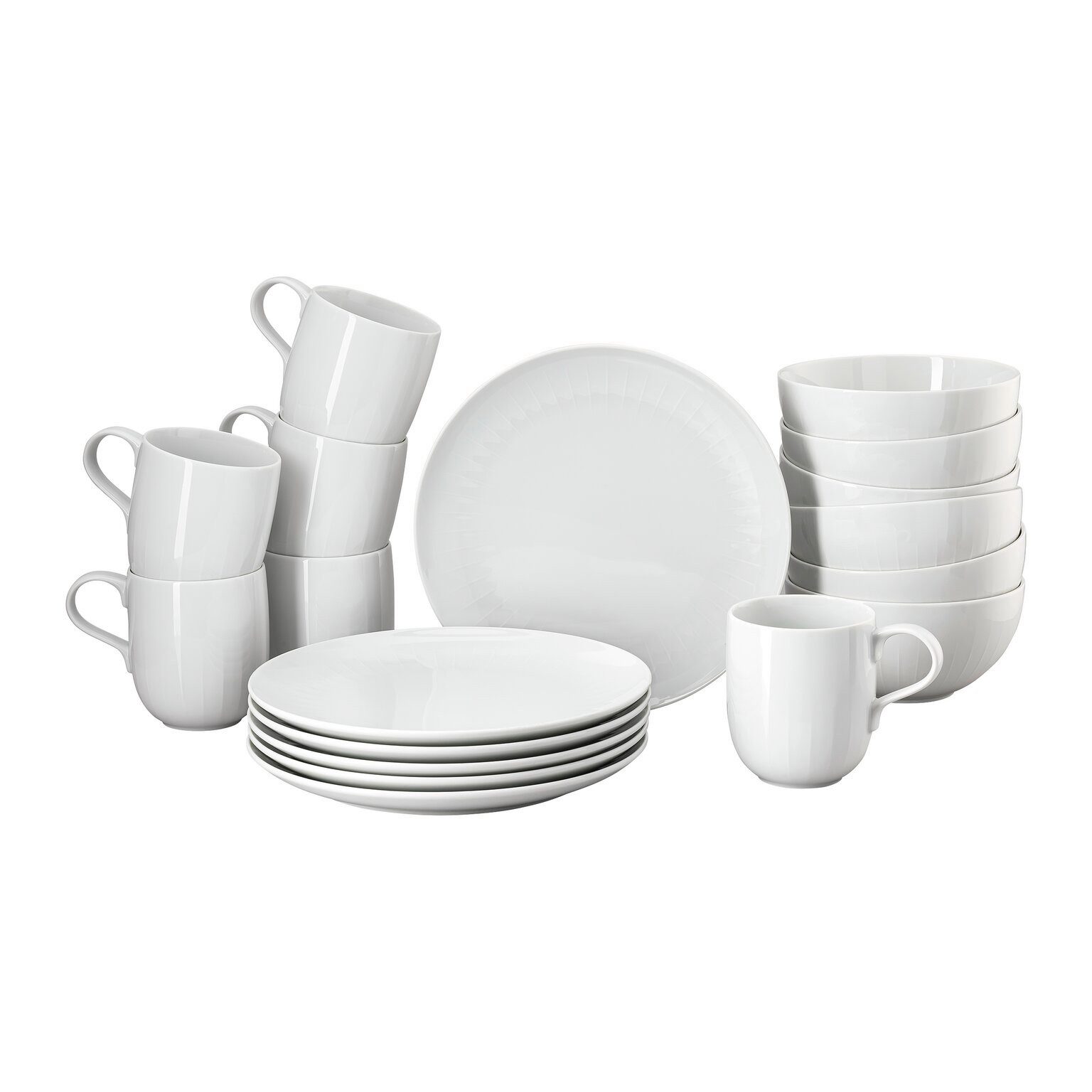 Rosenthal Geschirr-Set Rosenthal Joyn Set, Porzellan, Porzellan