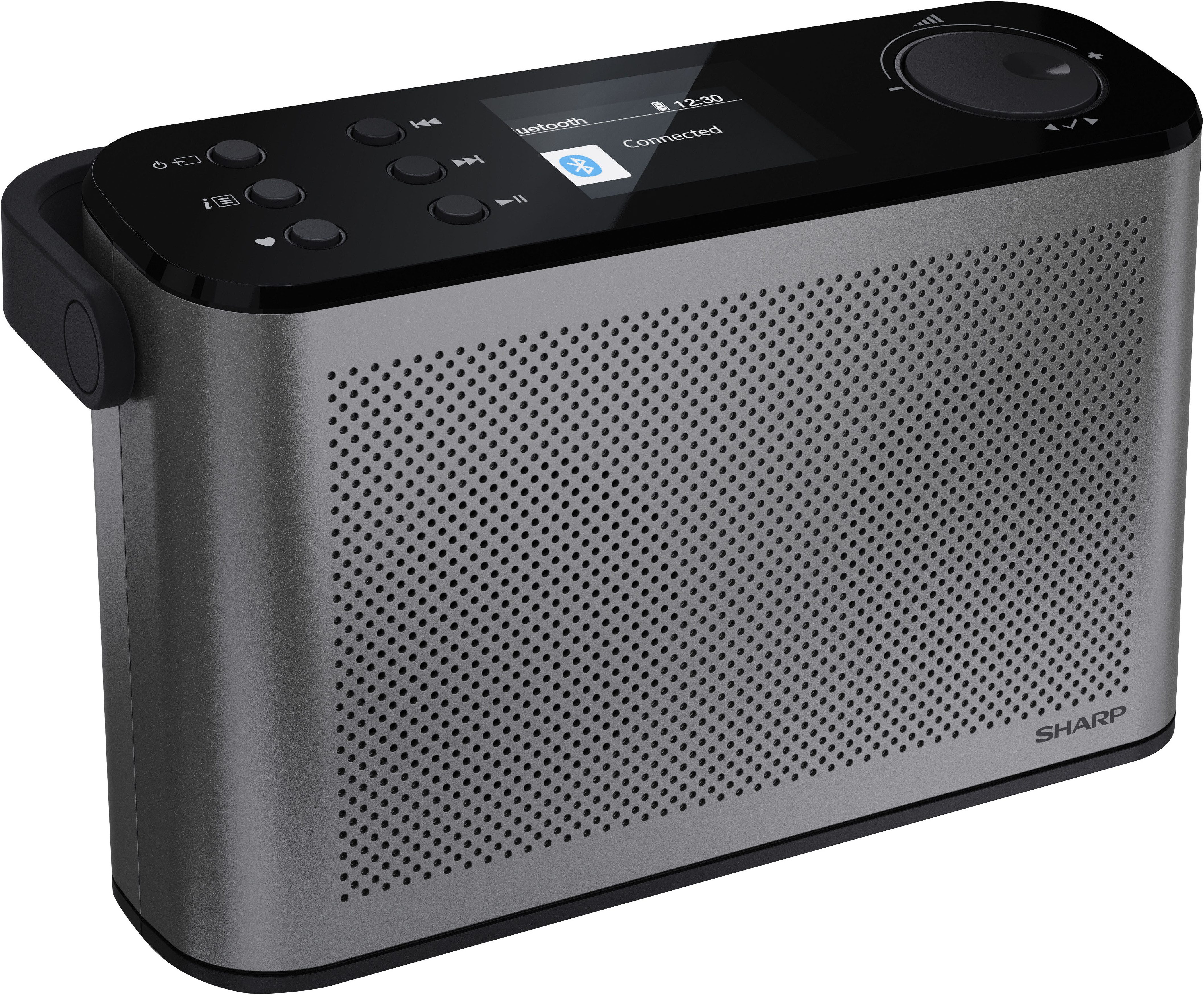 Sharp OSAKA Stereo Tragbares Digitalradio Digitalradio (DAB) (Automatische Senderverfolgung, Digitalradio (DAB), FM-Tuner mit RDS)