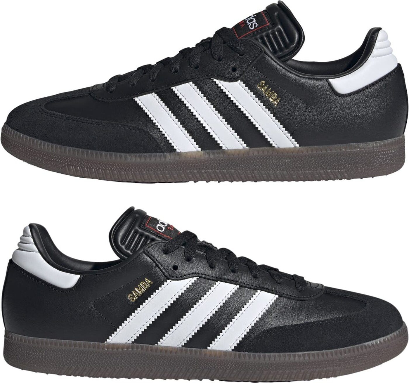adidas Sportswear SAMBA CBLACK/FTWWHT/VIVRED Hallenschuh – Bild 4 von 5