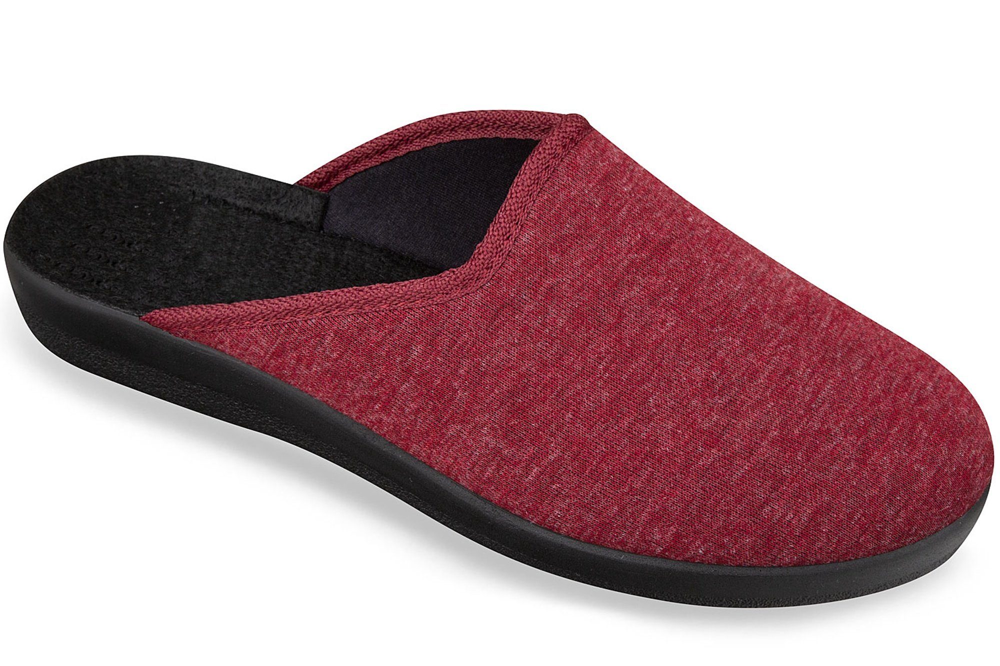 PADERO Damen Pantolette Hausschuh für breite Füße