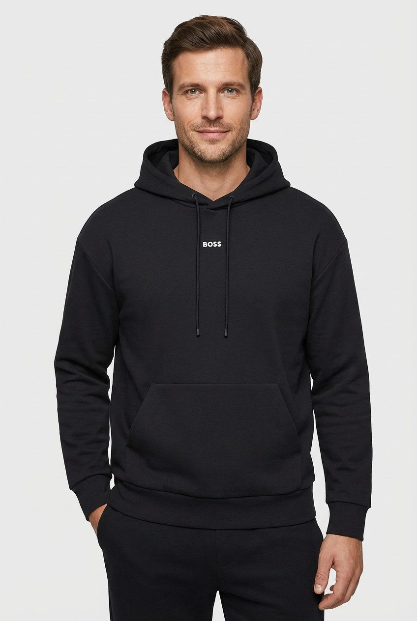 BOSS GREEN Kapuzensweatshirt Sly Zone Kapuze mit Kordelzug, Regular Fit, Kä günstig online kaufen