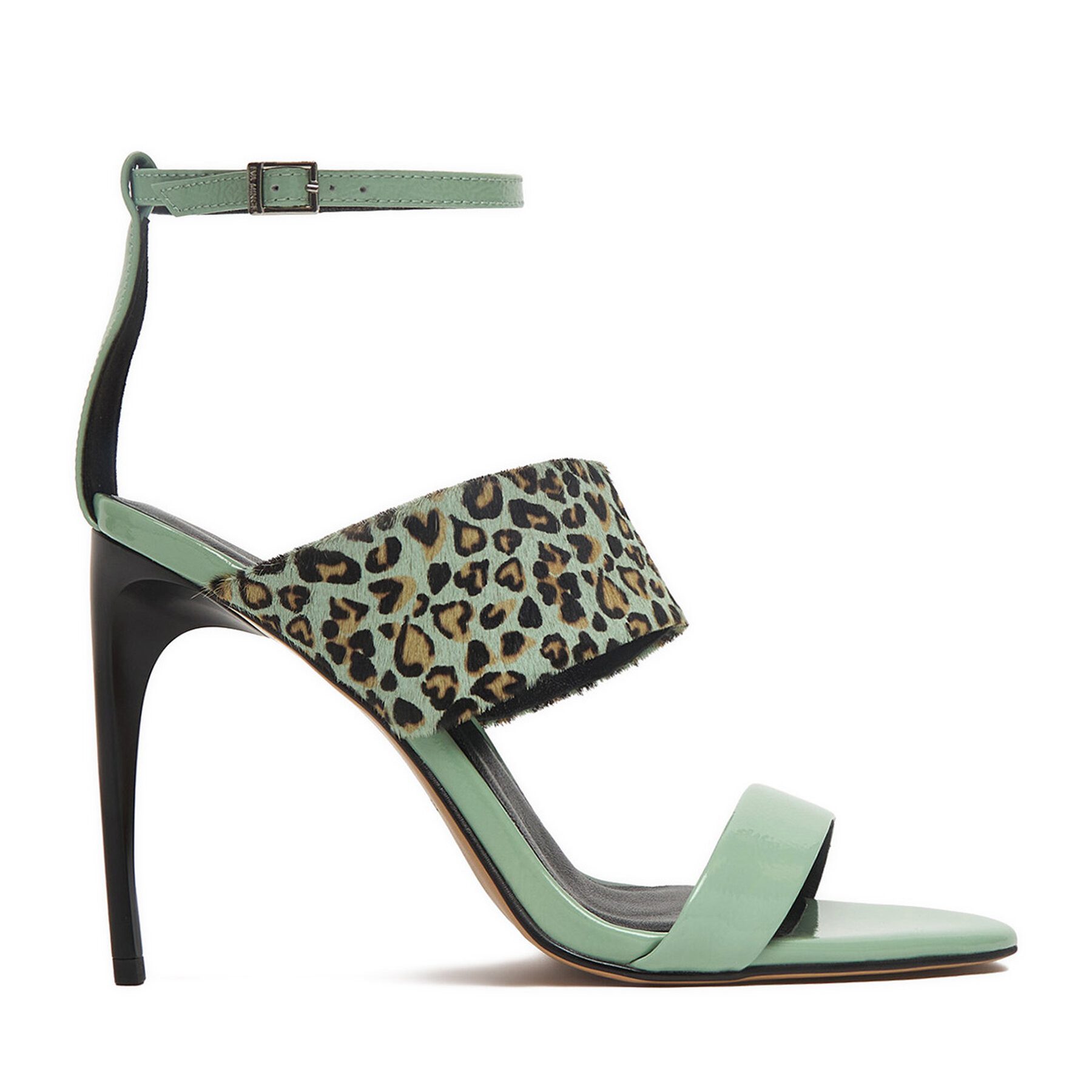 Eva Minge Damen-Sandalen Grün Sandale