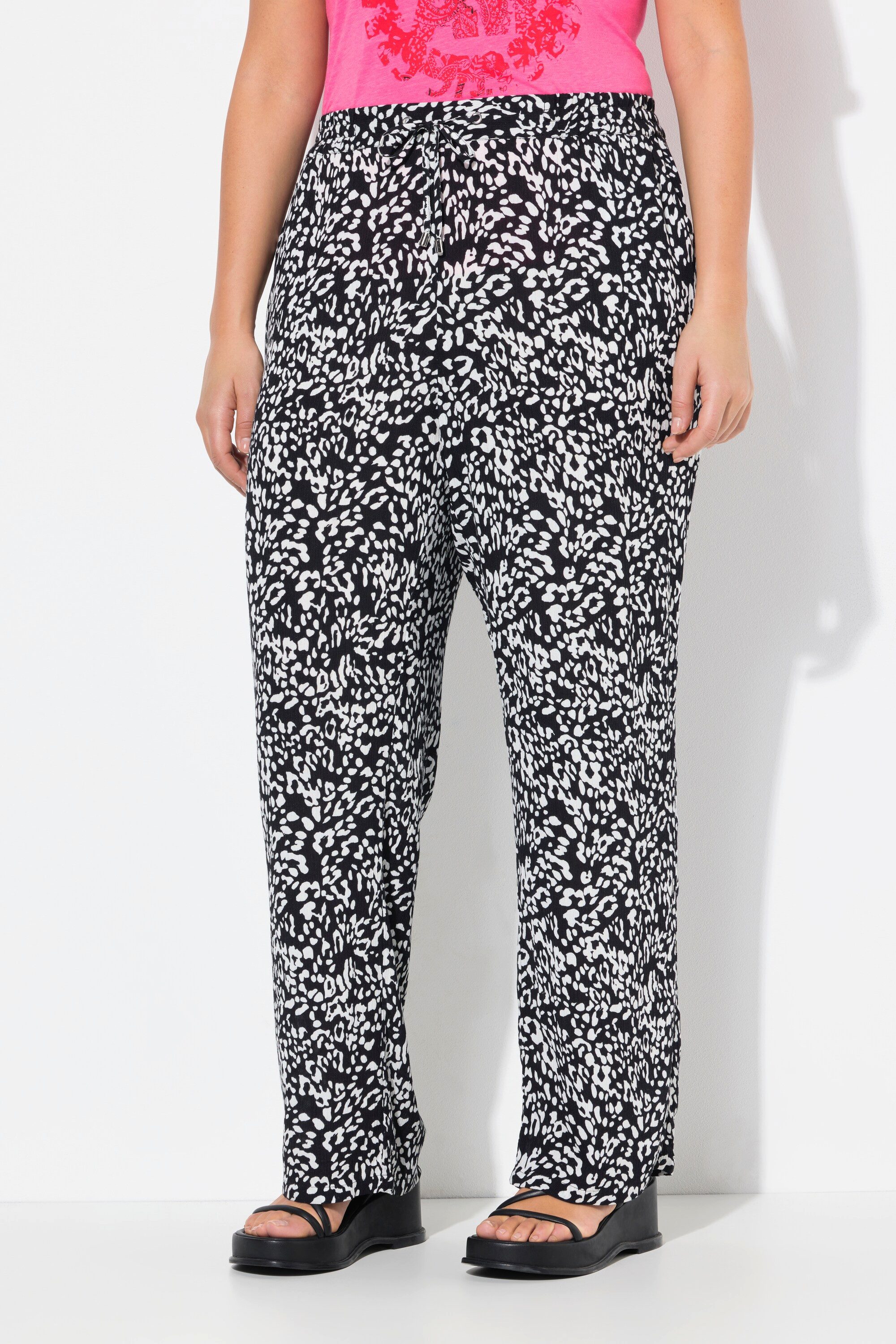 Ulla Popken Schlupfhose Schlupfhose Rose weites günstig online kaufen