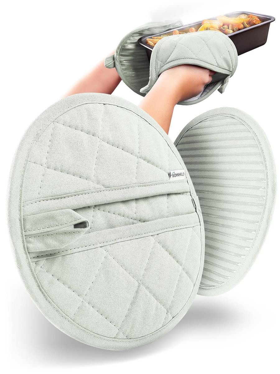 Wohnheld Topflappen Topflappen & Ofenhandschuhe 2er günstig online kaufen
