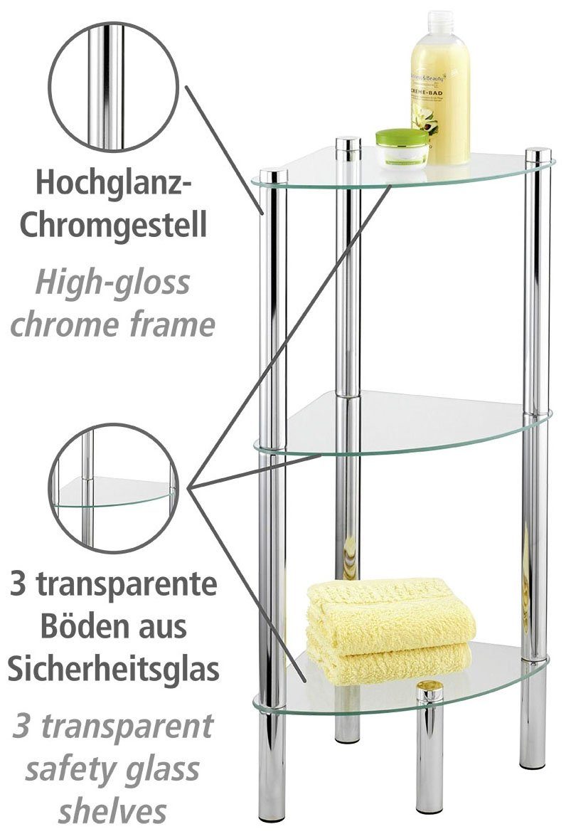 WENKO Eckregal Yago, 1 Ablage