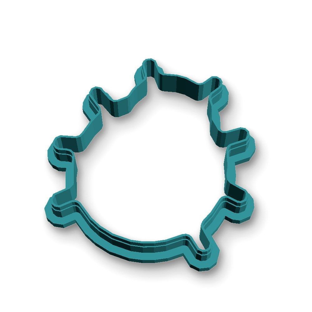 Ausstechform, Kunststoff, (Einzelteil, 1-St), Marienkäfer, PETG, 83 mm