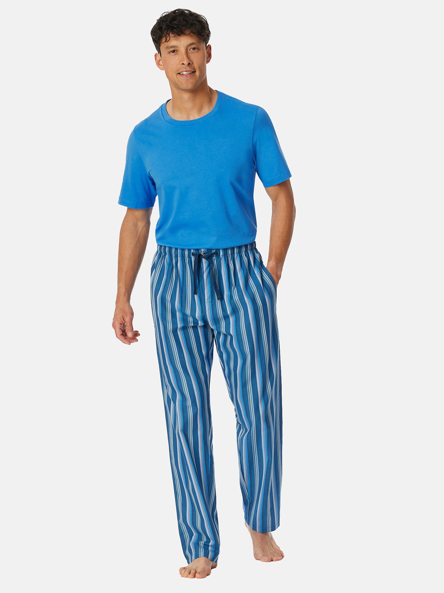 Schiesser Pyjamahose Mix Relax schlaf-hose pyjama schlafmode günstig online kaufen