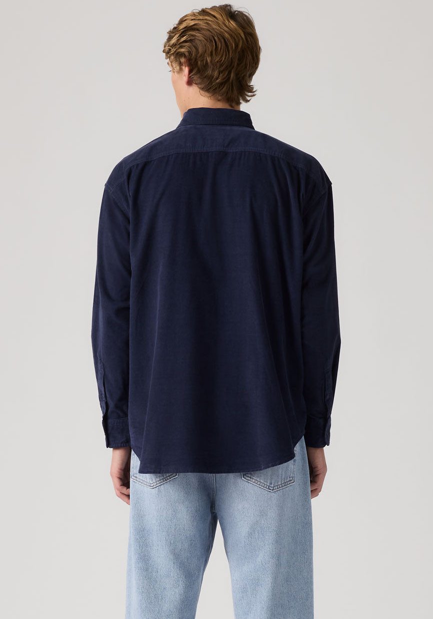 Levi's® Langarmhemd LOOSE BUTTON UP aus Feincord, Baumwolle