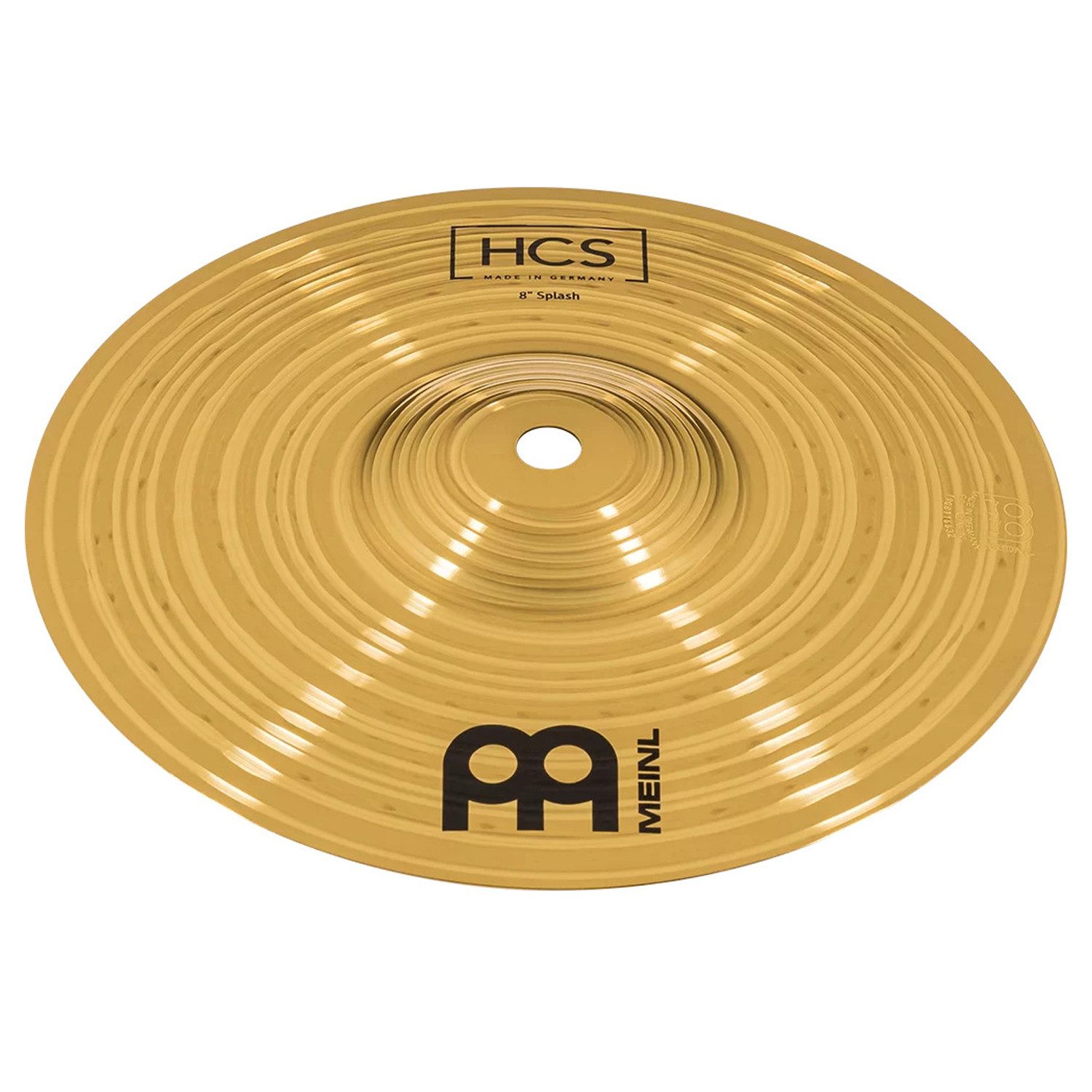 Meinl Cymbals Becken Meinl Becken HCS8S Splash Effektbecken 8 Zoll, Becken, Schnelle, explosive Ansprache mit kurzem Sustain