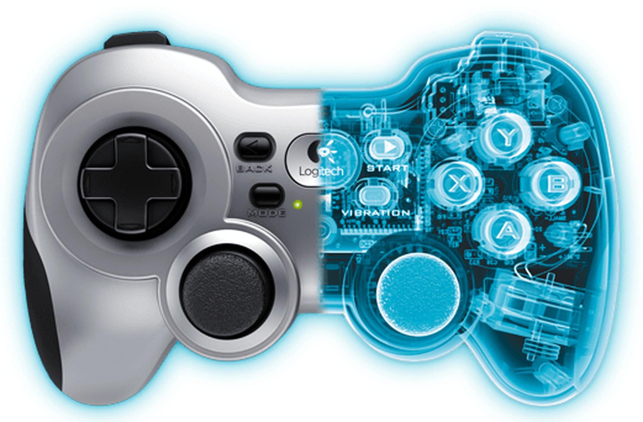 Logitech Logitech F710 Wireless Gamepad PC Controller 2,4 GHz Dual-Vibration Gamepad