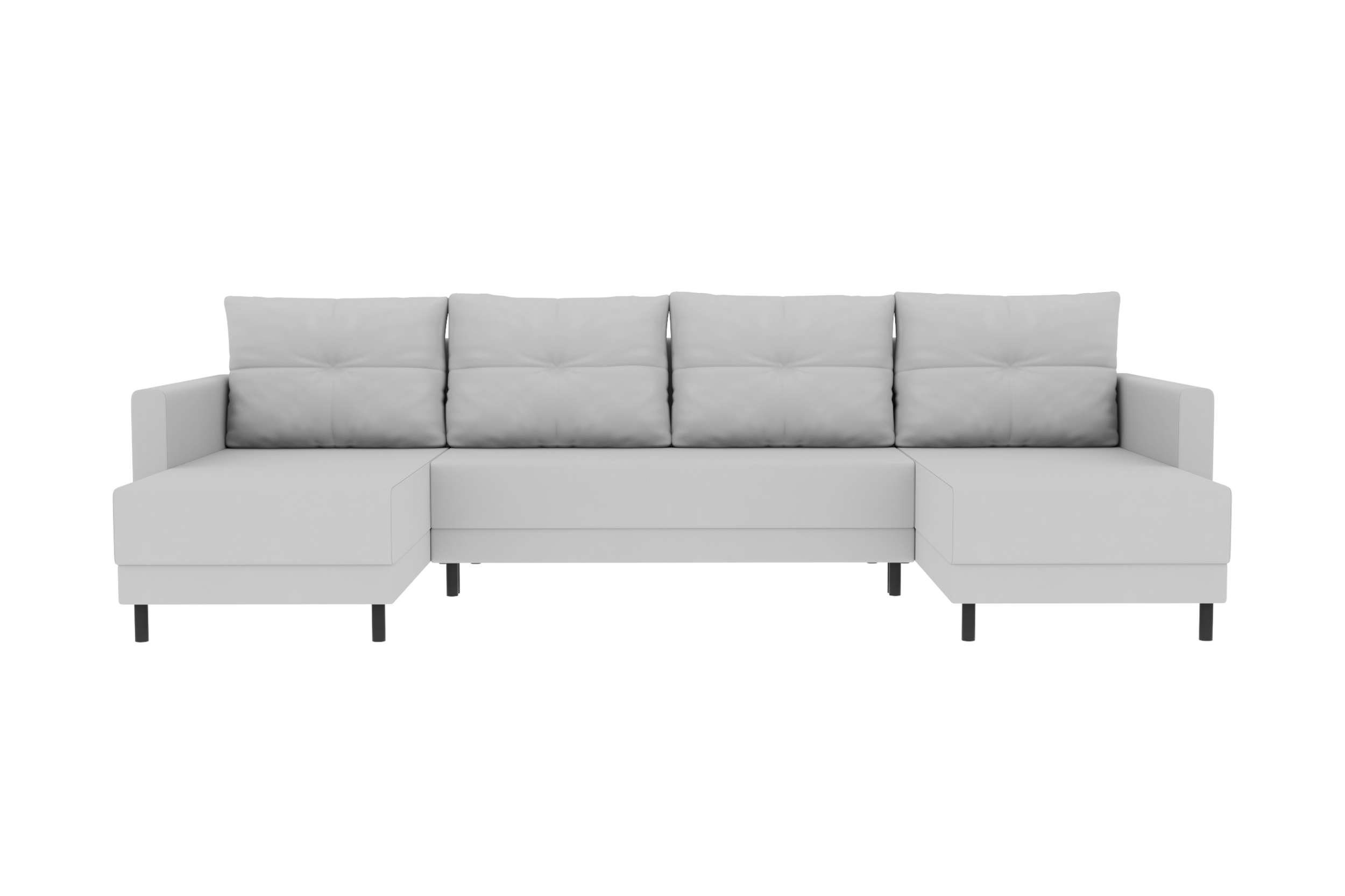 Bettkasten, Eckcouch, Selena, Design Modern Sofa, Bettfunktion, Wohnlandschaft Stylefy mit U-Form, mit Sitzkomfort,