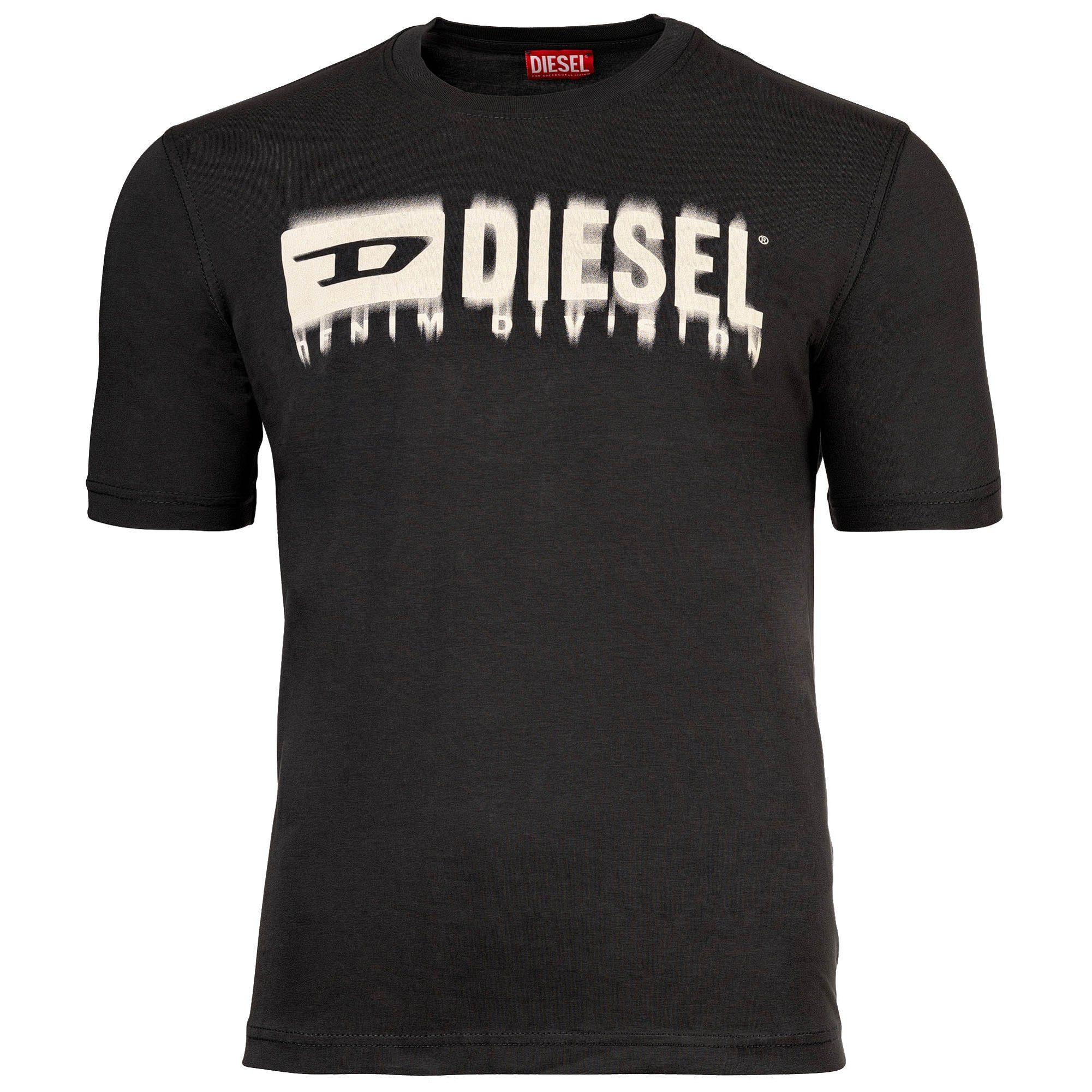 Diesel T-Shirt Herren T-Shirt 1er Pack Baumwolle (Packung, 1er Pack) günstig online kaufen