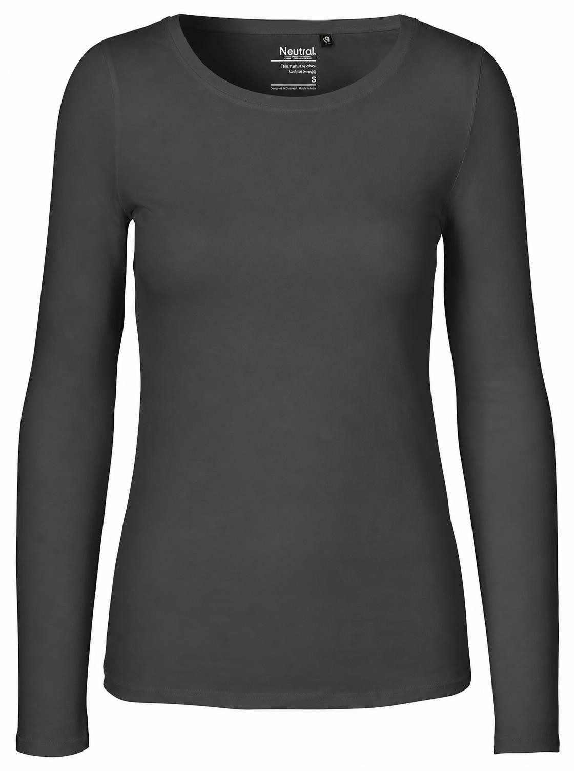 Neutral Langarmshirt Damen Long Sleeve T-Shirt / 100% Fairtrade-Baumwolle