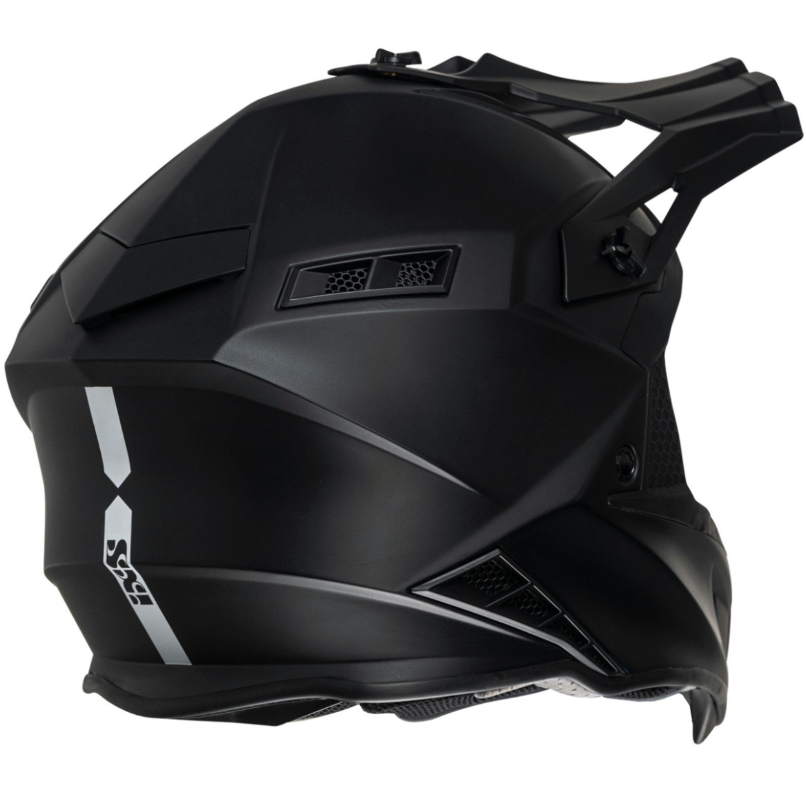 IXS Motorradhelm iXS 189 FG 1.0 Motocrosshelm matt schwarz (1er Set), crosshelm
